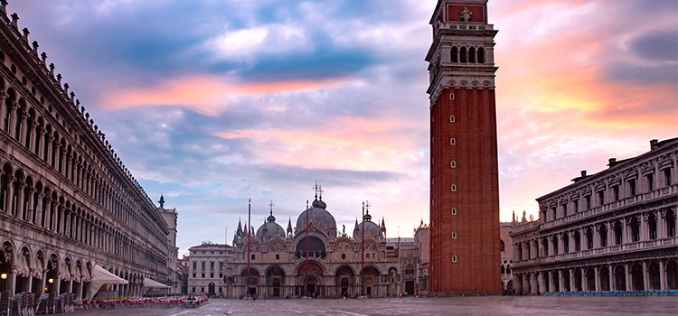 San Marco square with Campanile and San Marco