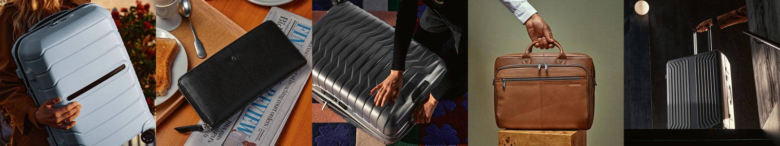 Samsonite's banner