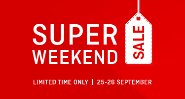 Save up to 50% this weekend at Myer and H&M online