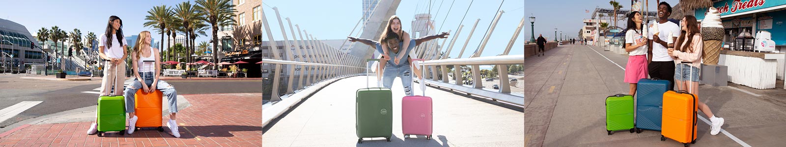 American Tourister's banner