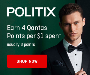 David Jones, Earn 1 Qantas Point per $1