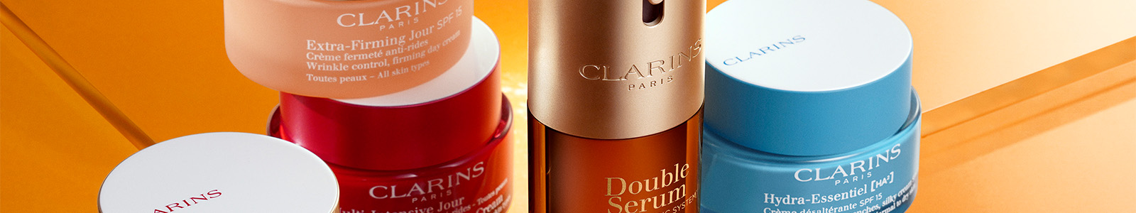 Clarins's banner