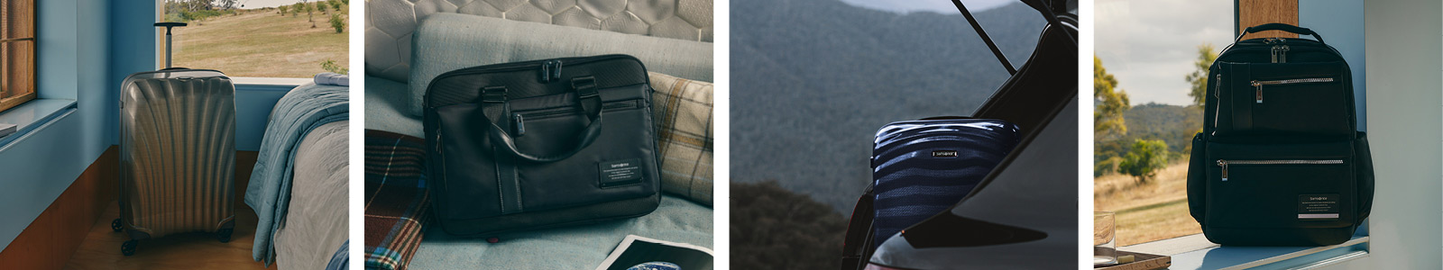 Samsonite's banner