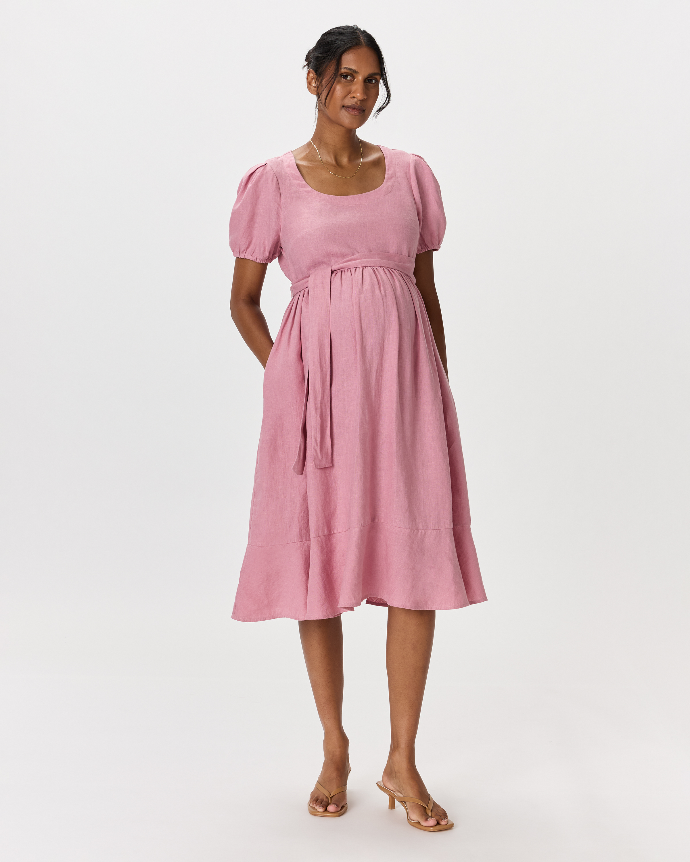 long sleeved black dress Sleeve A-Line Mini in - 10 / Regular Colour:Green fall-focus Classic Dresses | Old The cold shoulder cut
