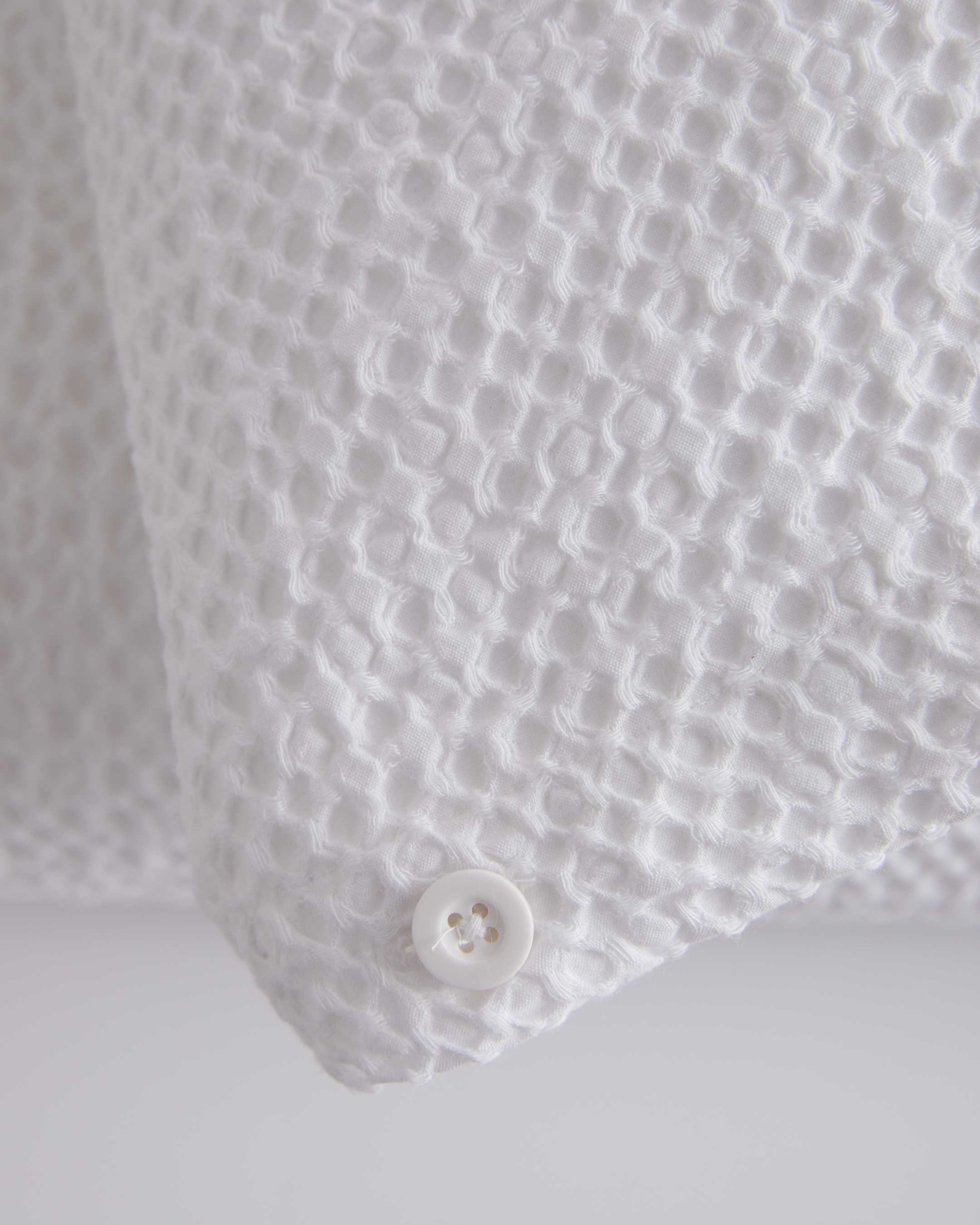 Organic Luxe Waffle Duvet Cover