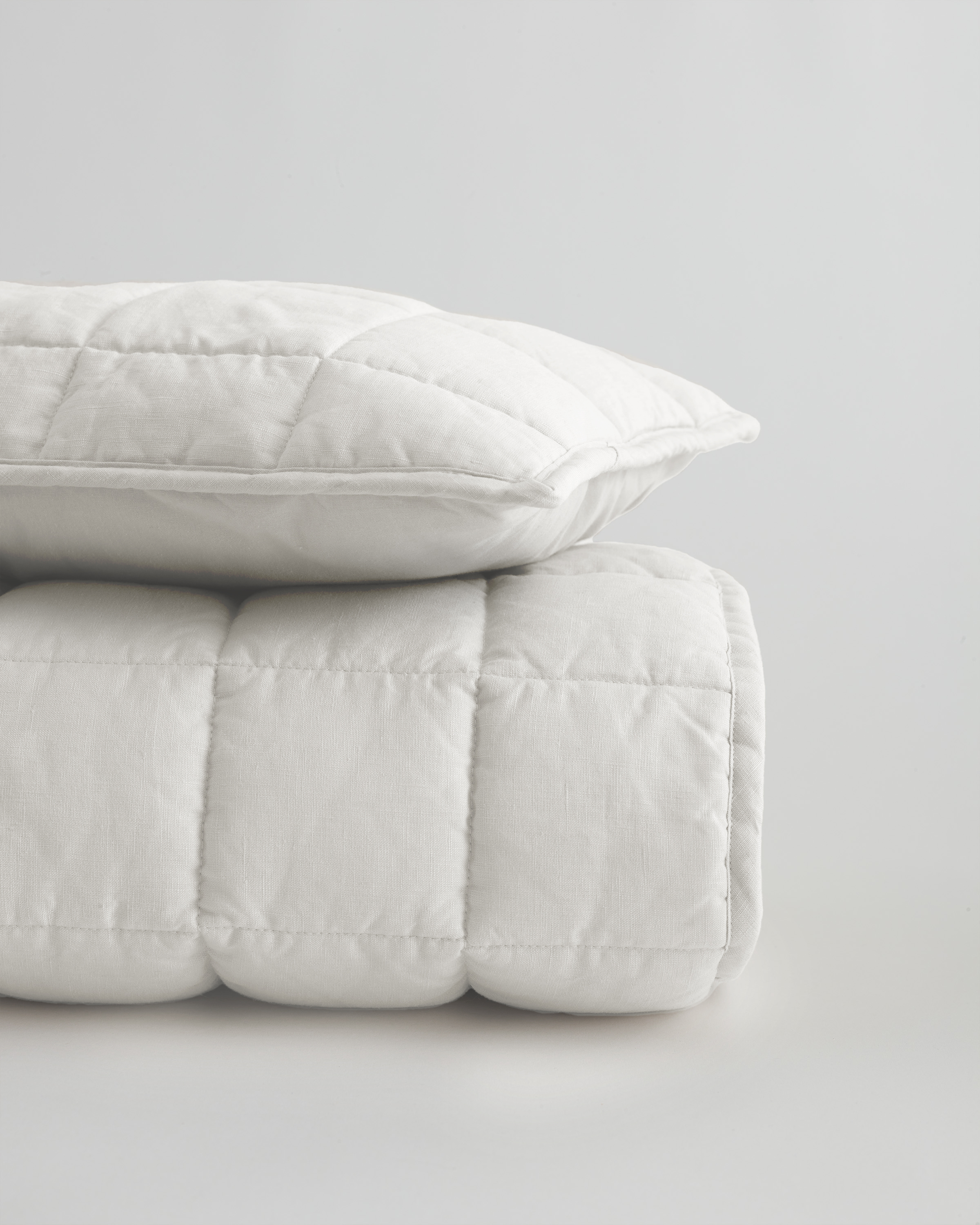 European Linen Toddler Quilt & Sham Set - thumbnail 2