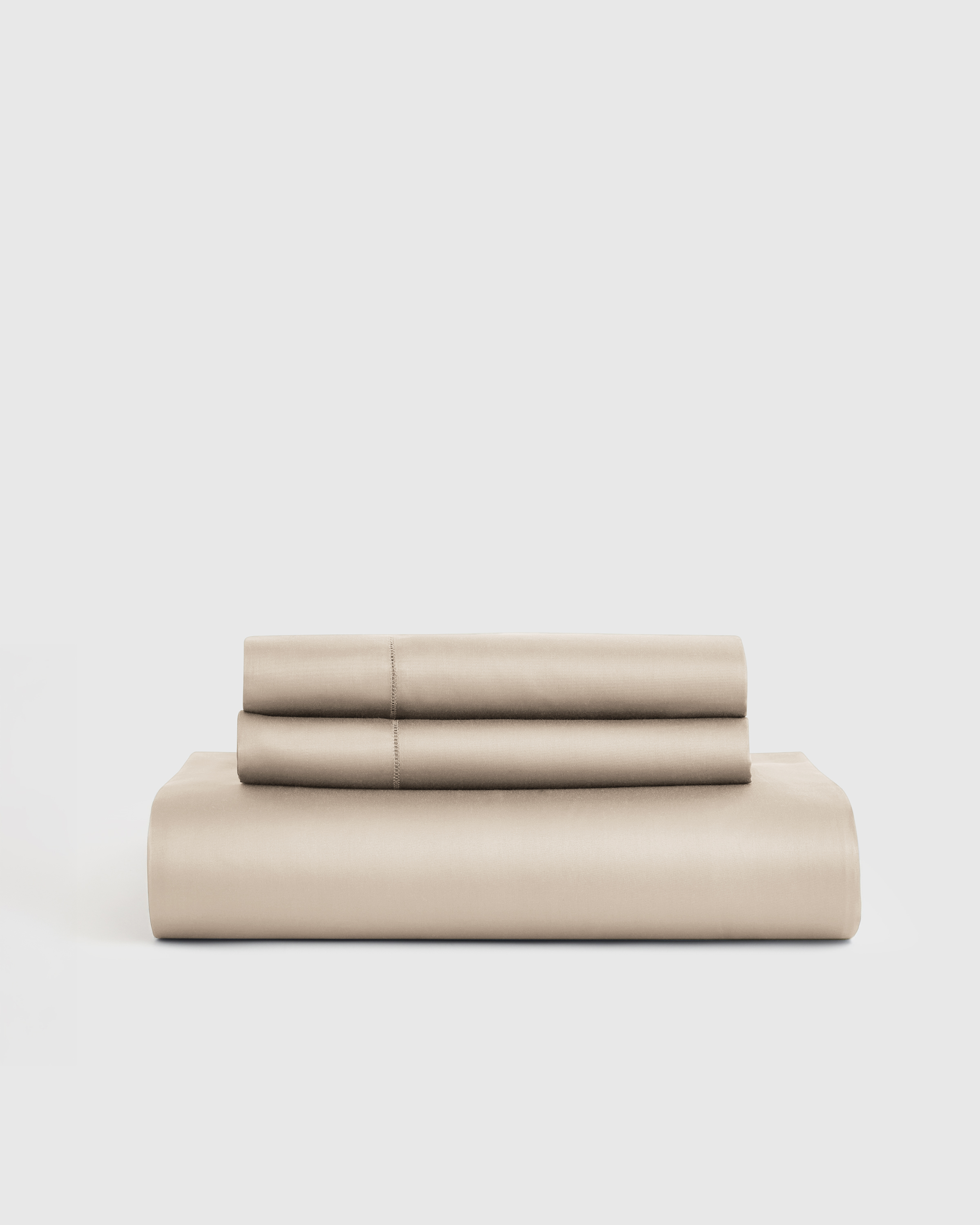 Signature Giza Cotton Sateen Fitted Sheet Set | Quince (Twin) by Quince