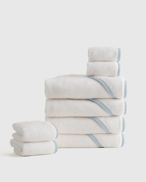 Organic Turkish Cotton Baby Bath Bundle 8-Pack