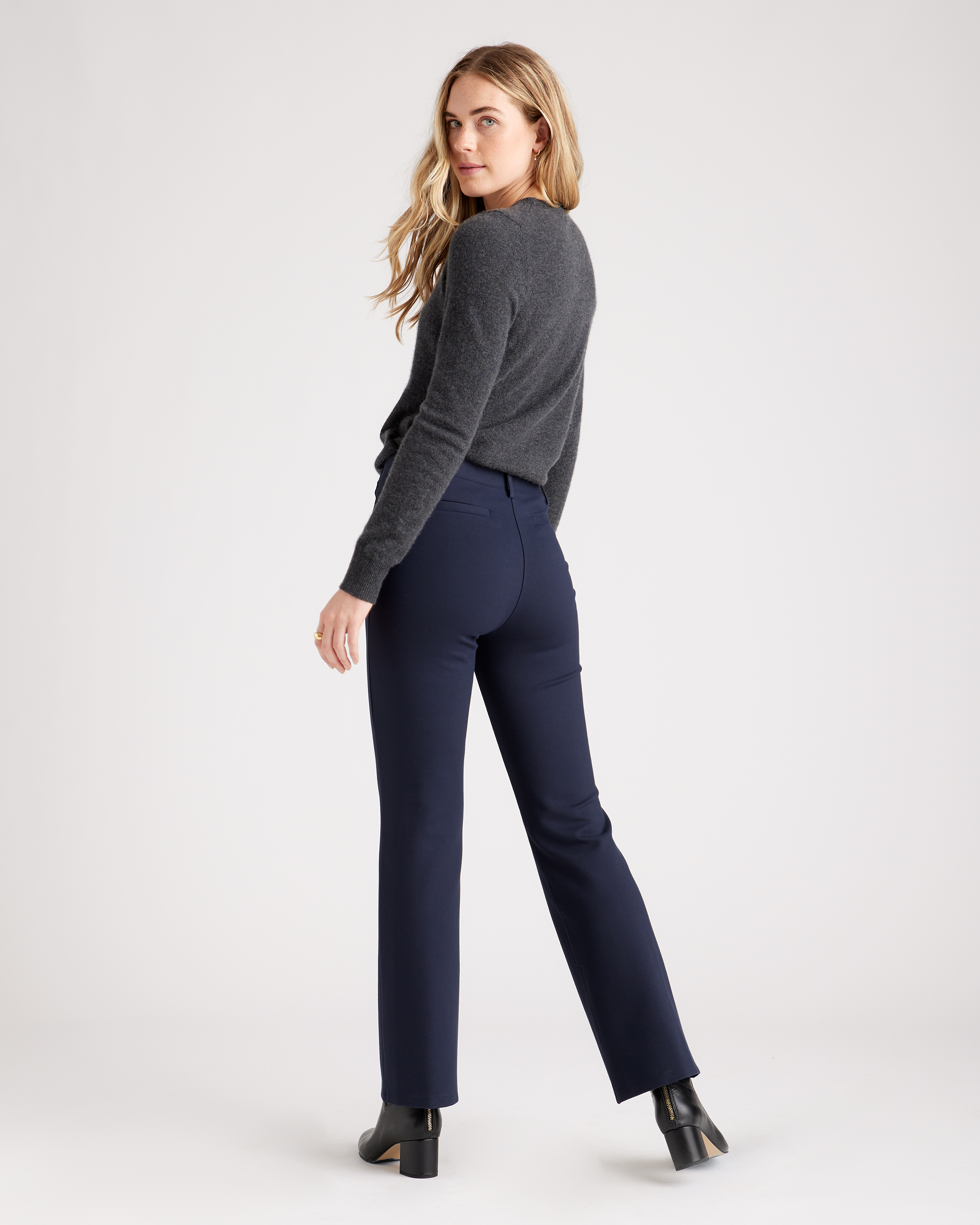 Ultra-Stretch Ponte Bootcut Pant - Regular