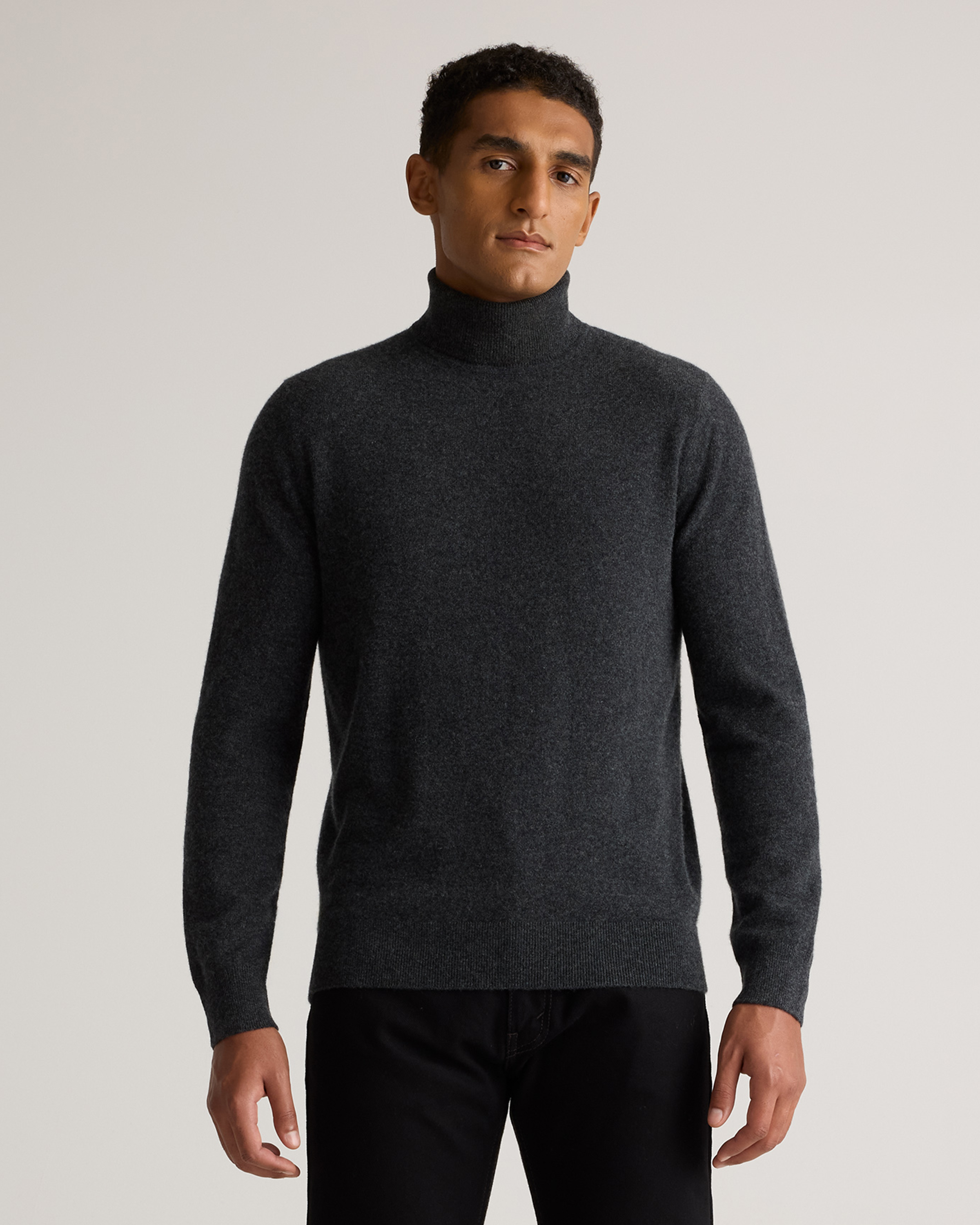 Mongolian Cashmere Turtleneck Sweater