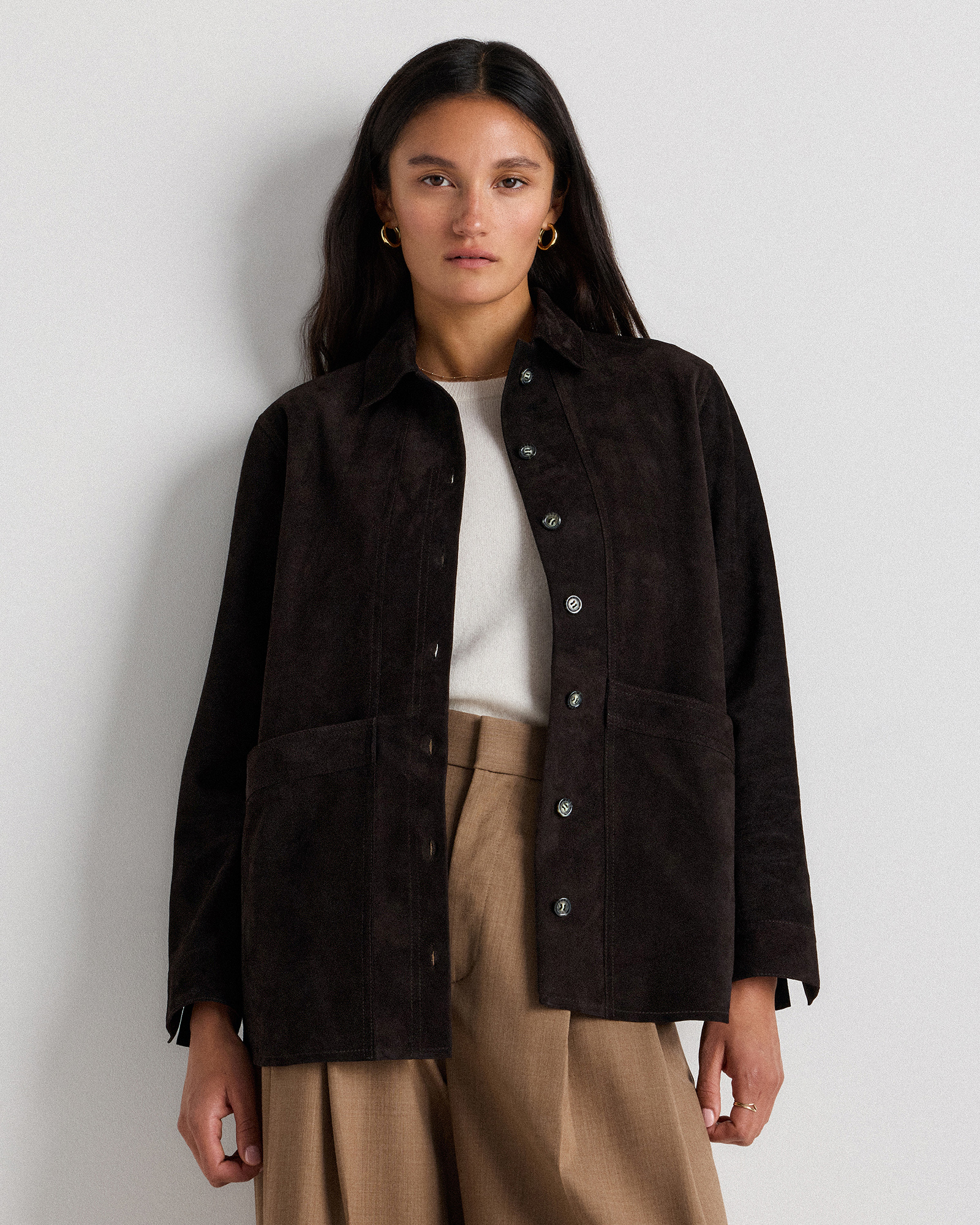 100% Suede Chore Jacket
