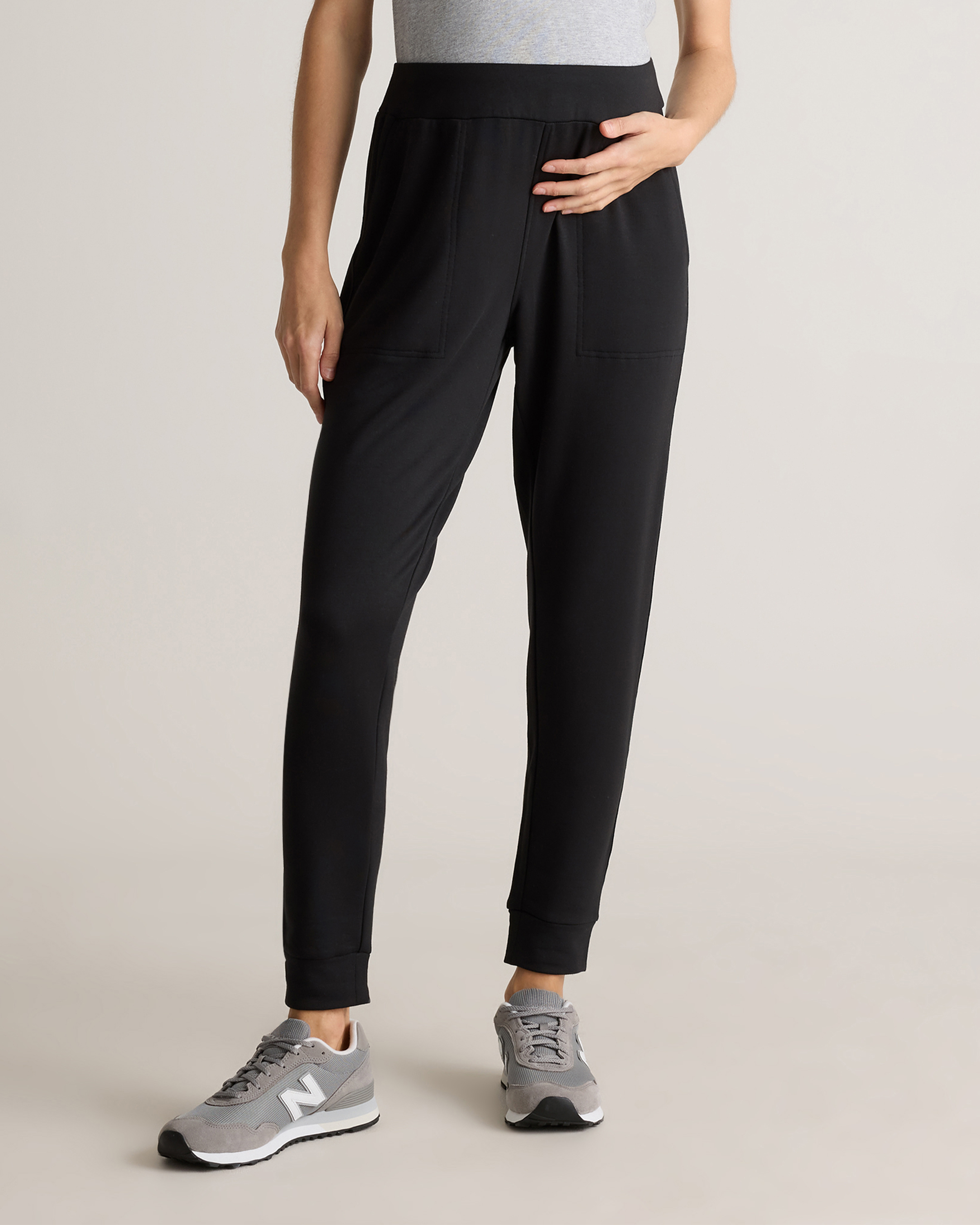 SuperSoft Fleece Maternity Joggers