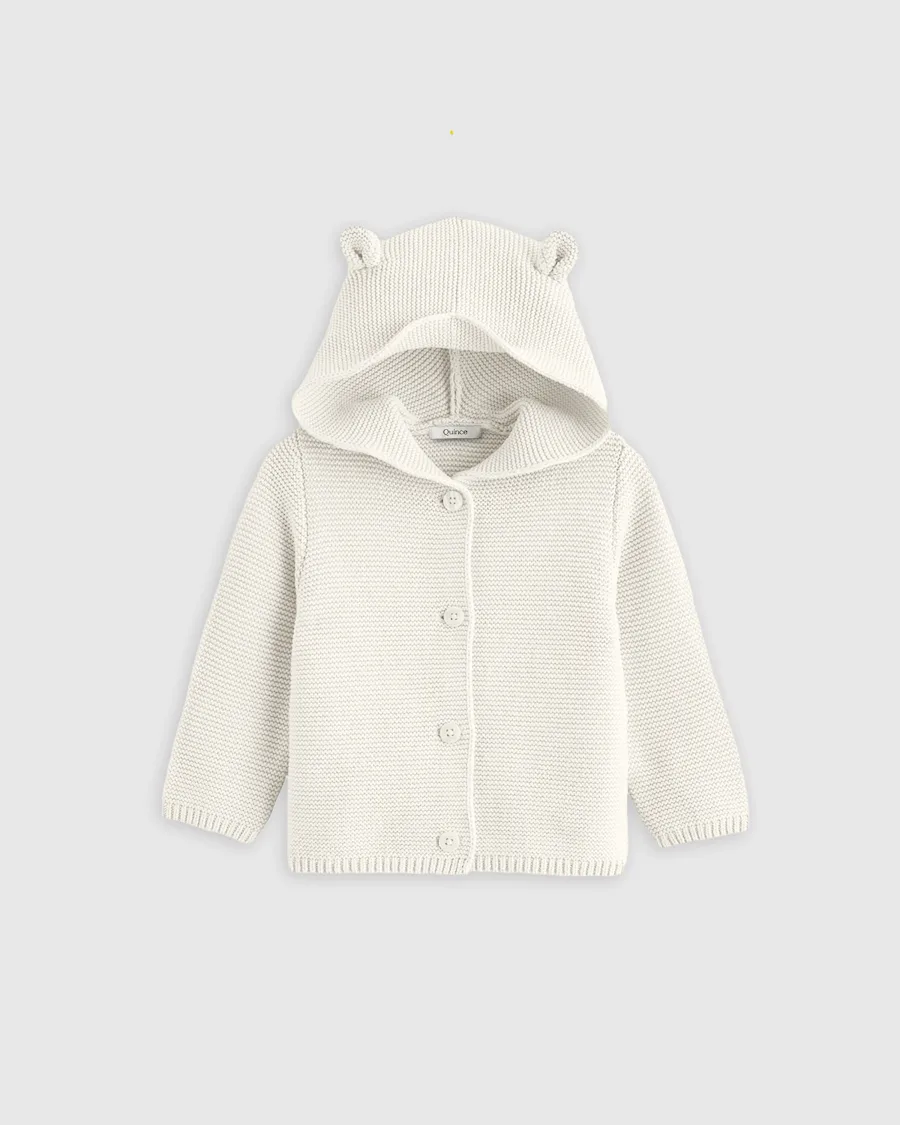U--143 100 Organic Cotton Sweater Set IVY