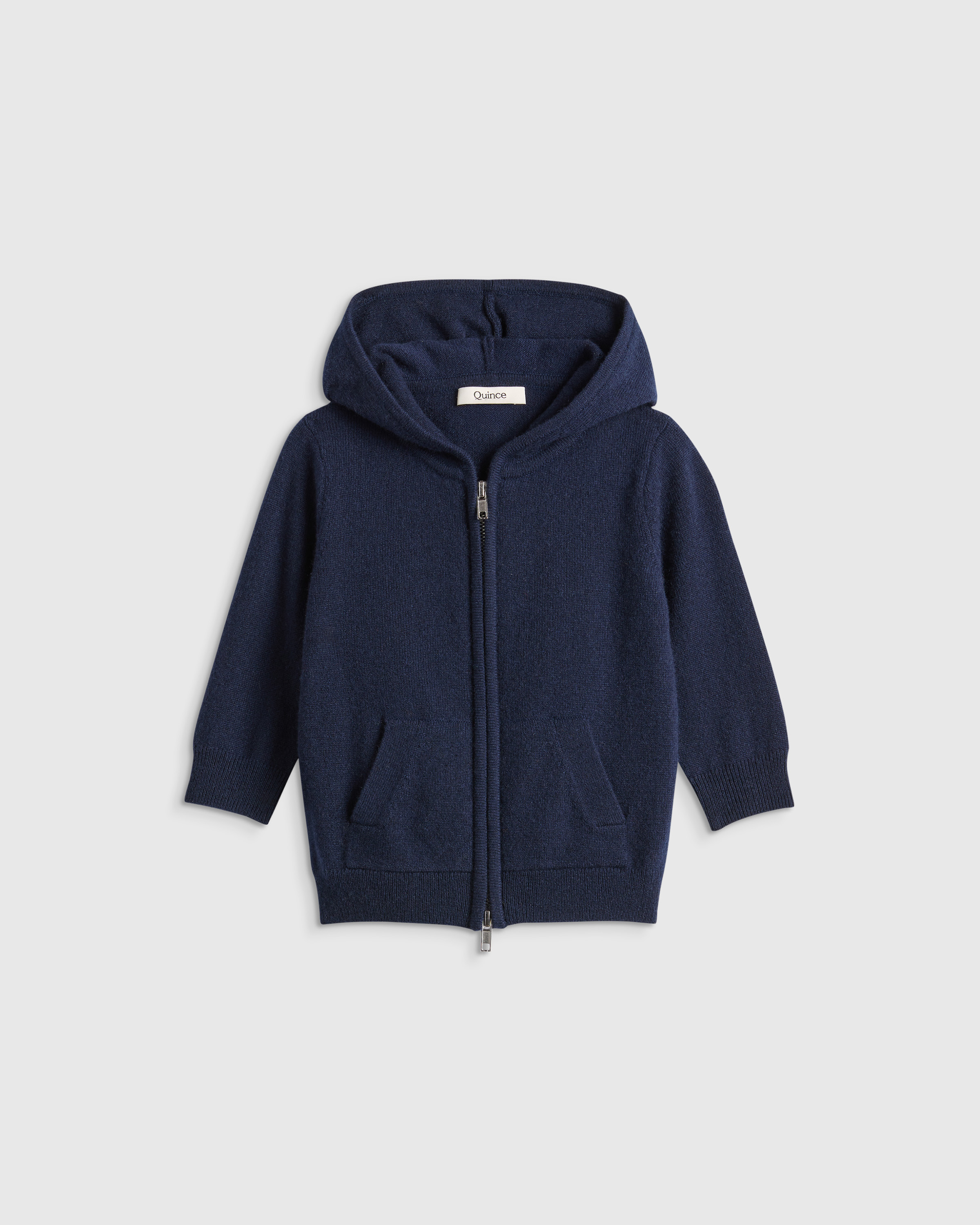 Mongolian Cashmere Full Zip Hoodie