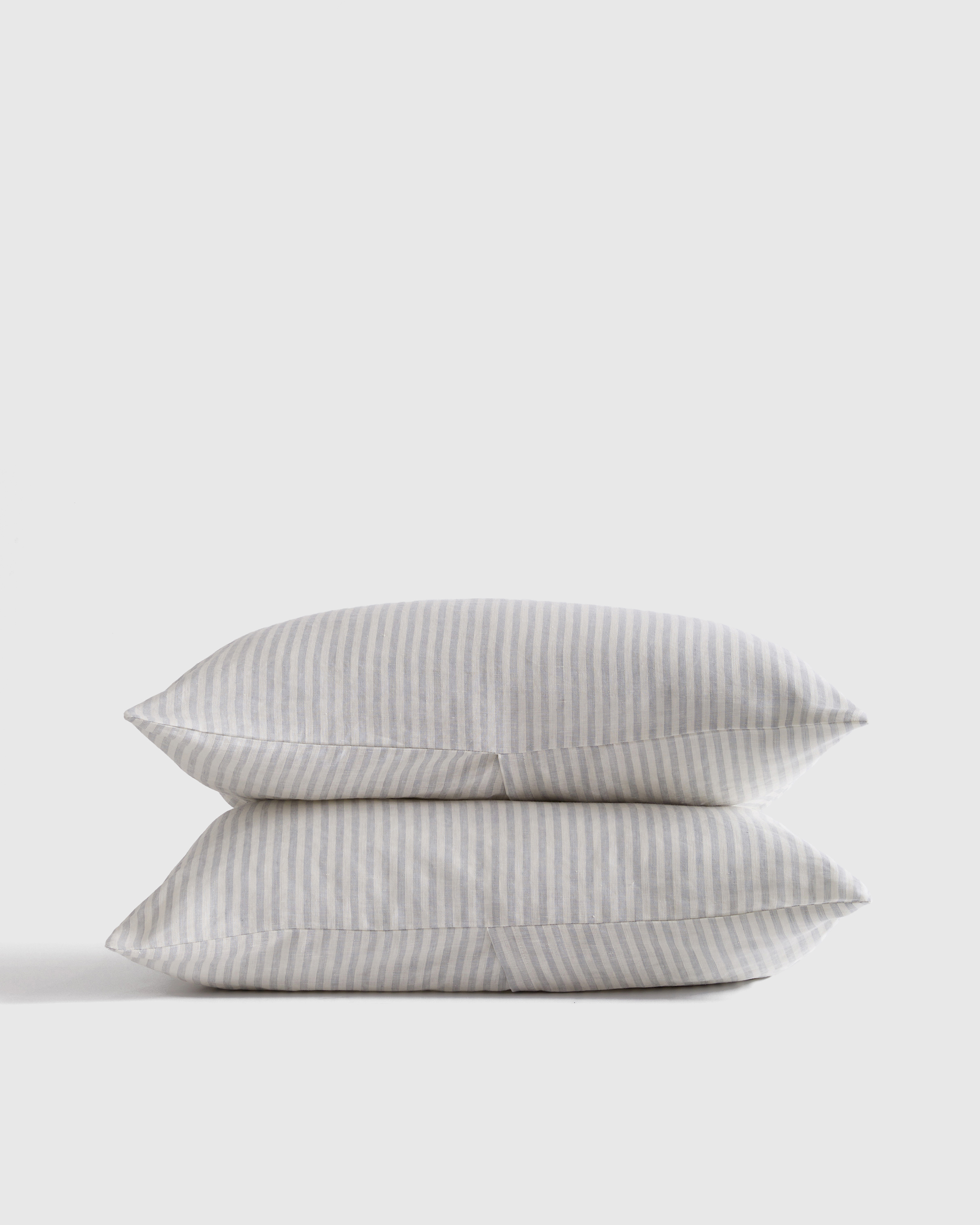 European Linen Stripe Sham Set (Standard) by Quince
