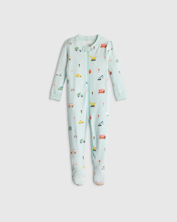 100% Organic Cotton Footie Pajama