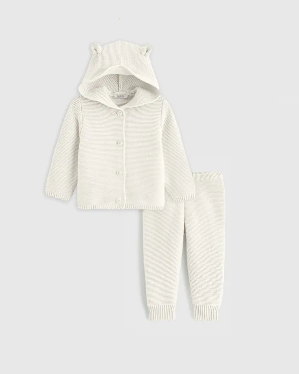 100% Organic Cotton Sweater Set