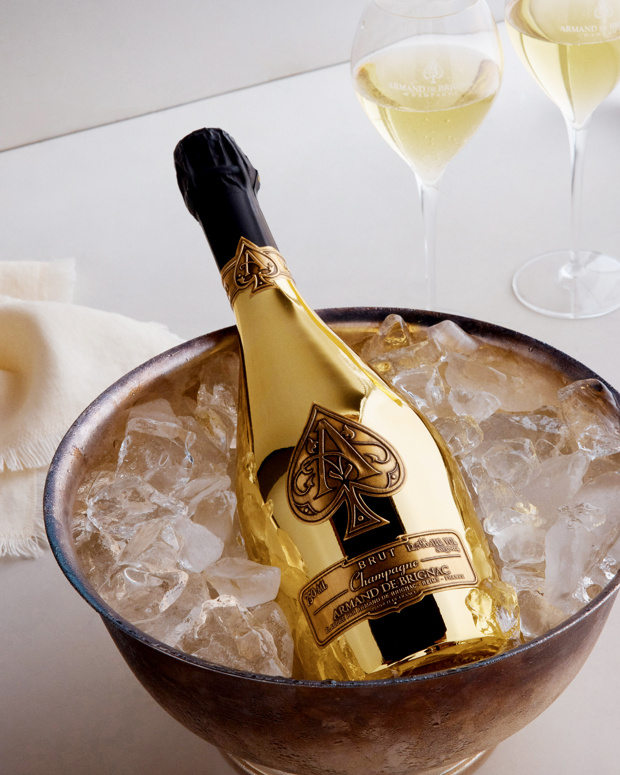 Armand de Brignac Ace of Spades Brut Gold Champagne