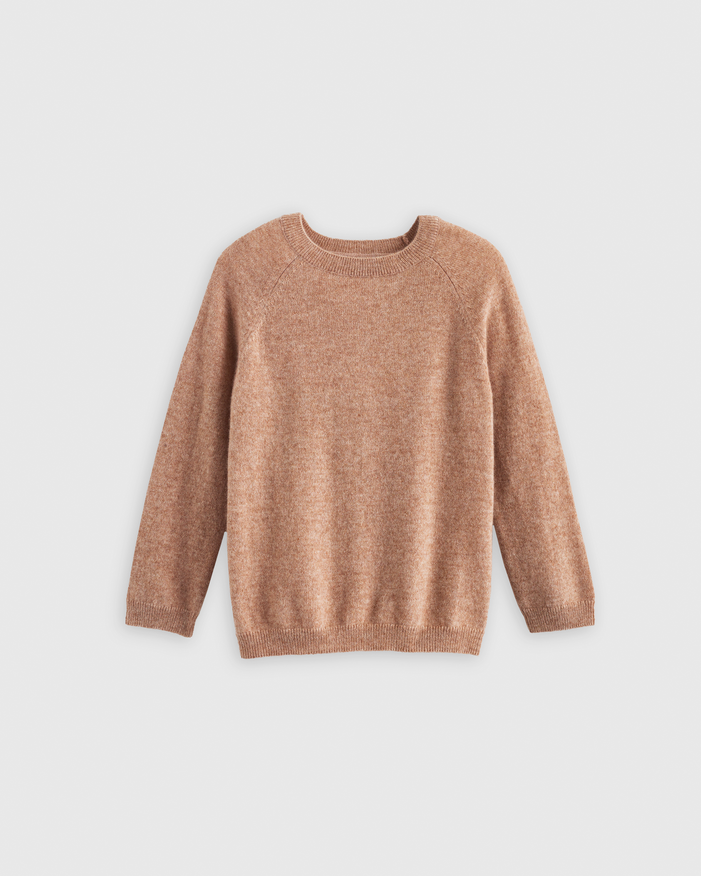 Shop Quince Washable Cashmere Crewneck Sweater In Oatmeal