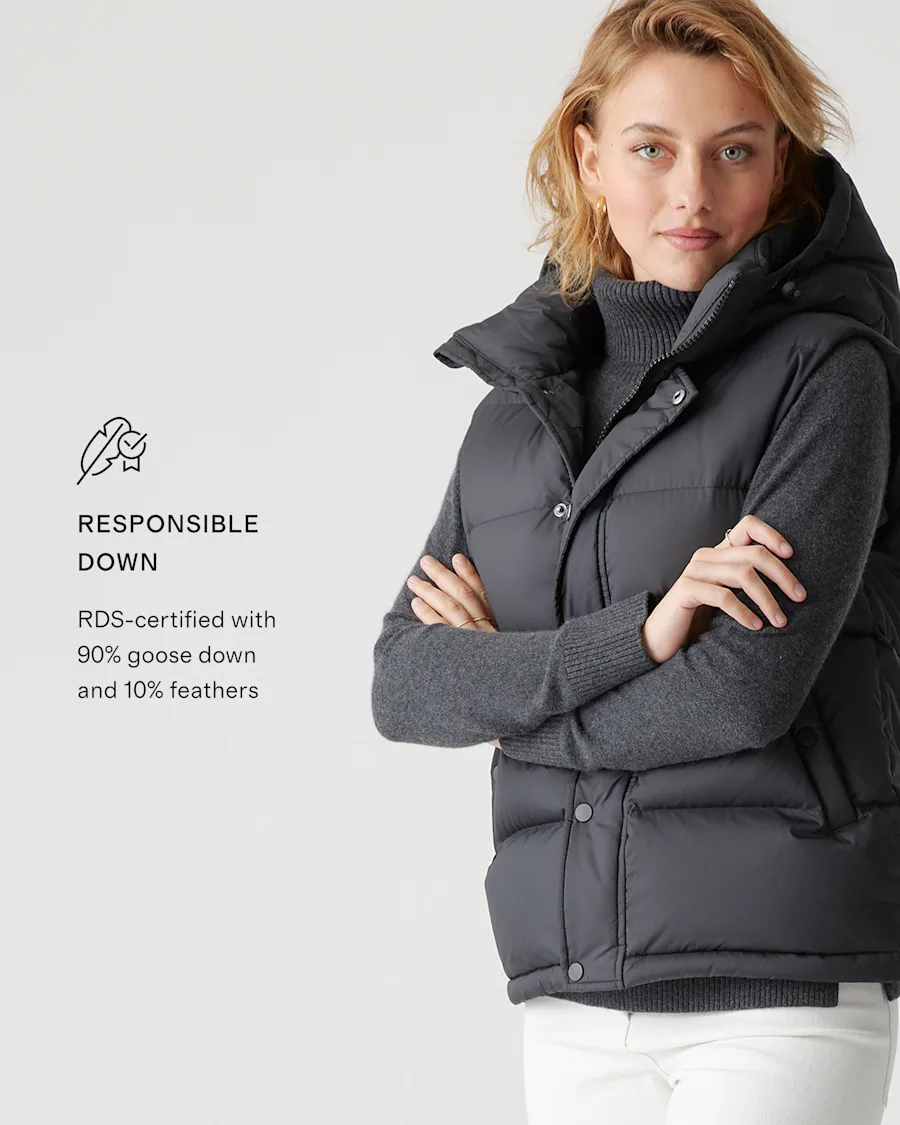 Responsible Down Vest-1