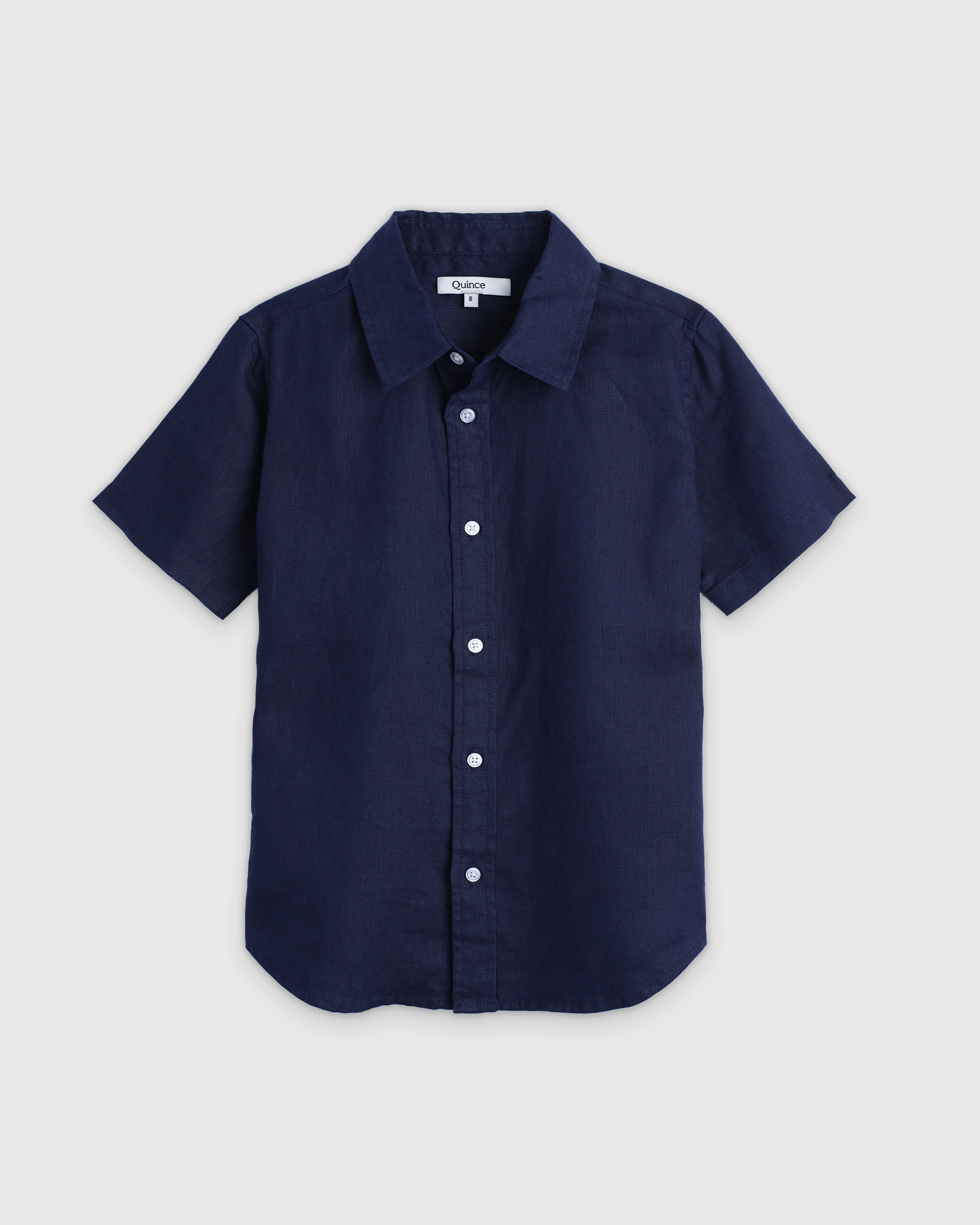 100% European Linen Short Sleeve Shirt - thumbnail 2