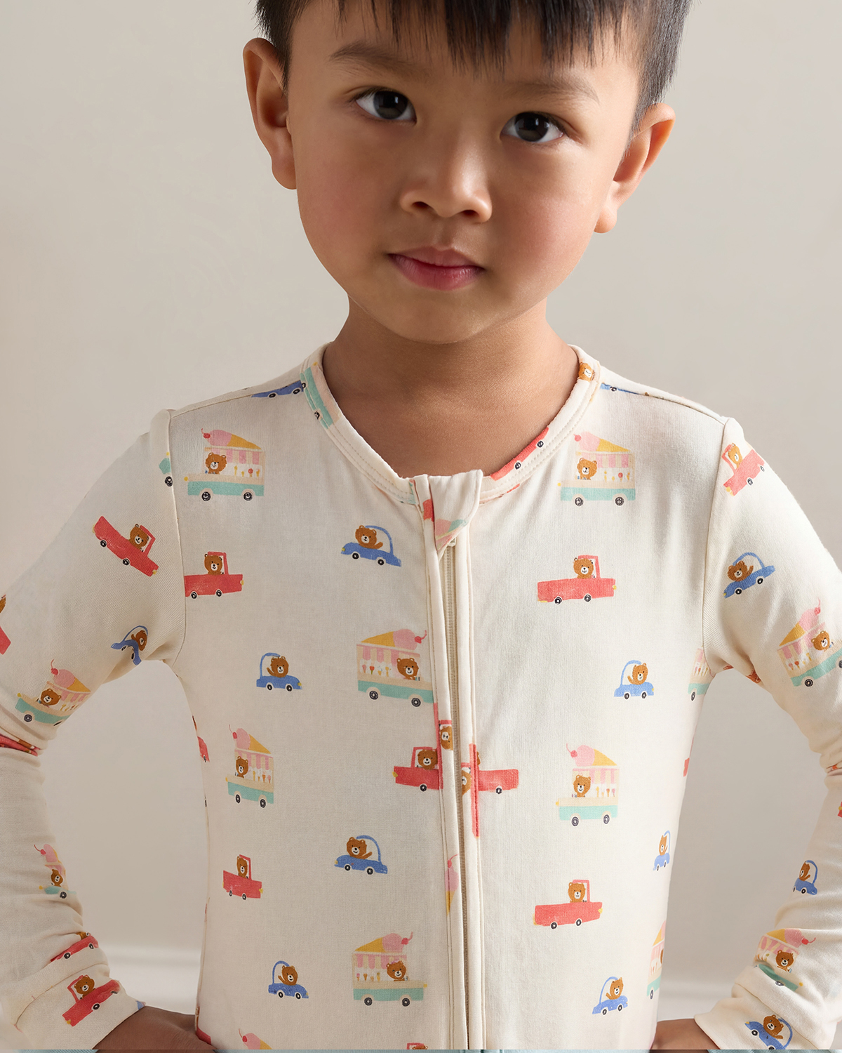 Bamboo Footie Pajama - Toddler - thumbnail 5
