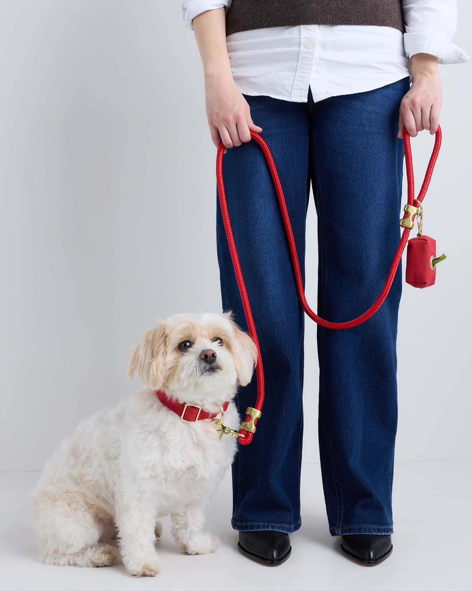 Double-Braided Nylon Rope Dog Leash