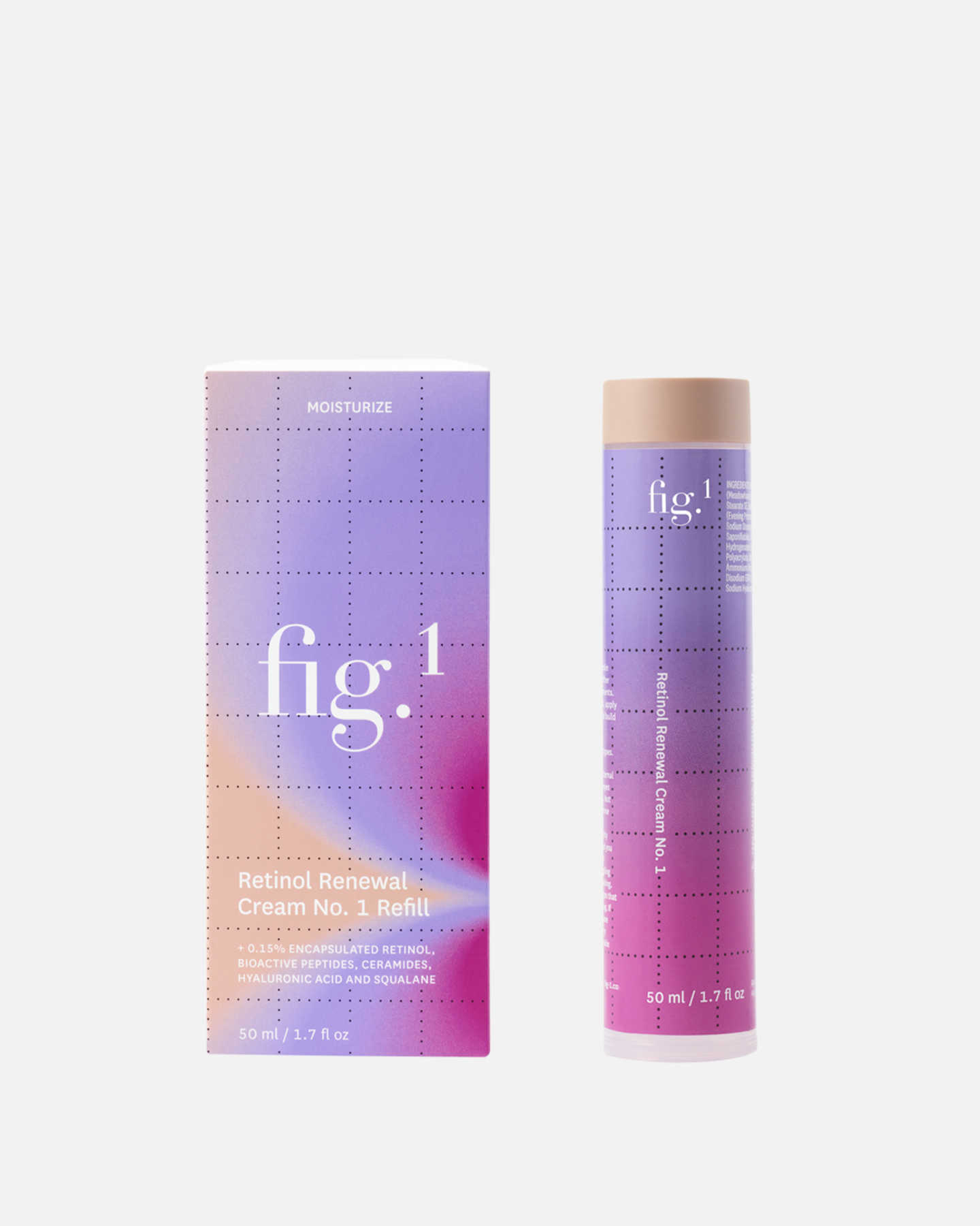 Fig.1 Retinol Night Cream No. 1 - Refill - No Color