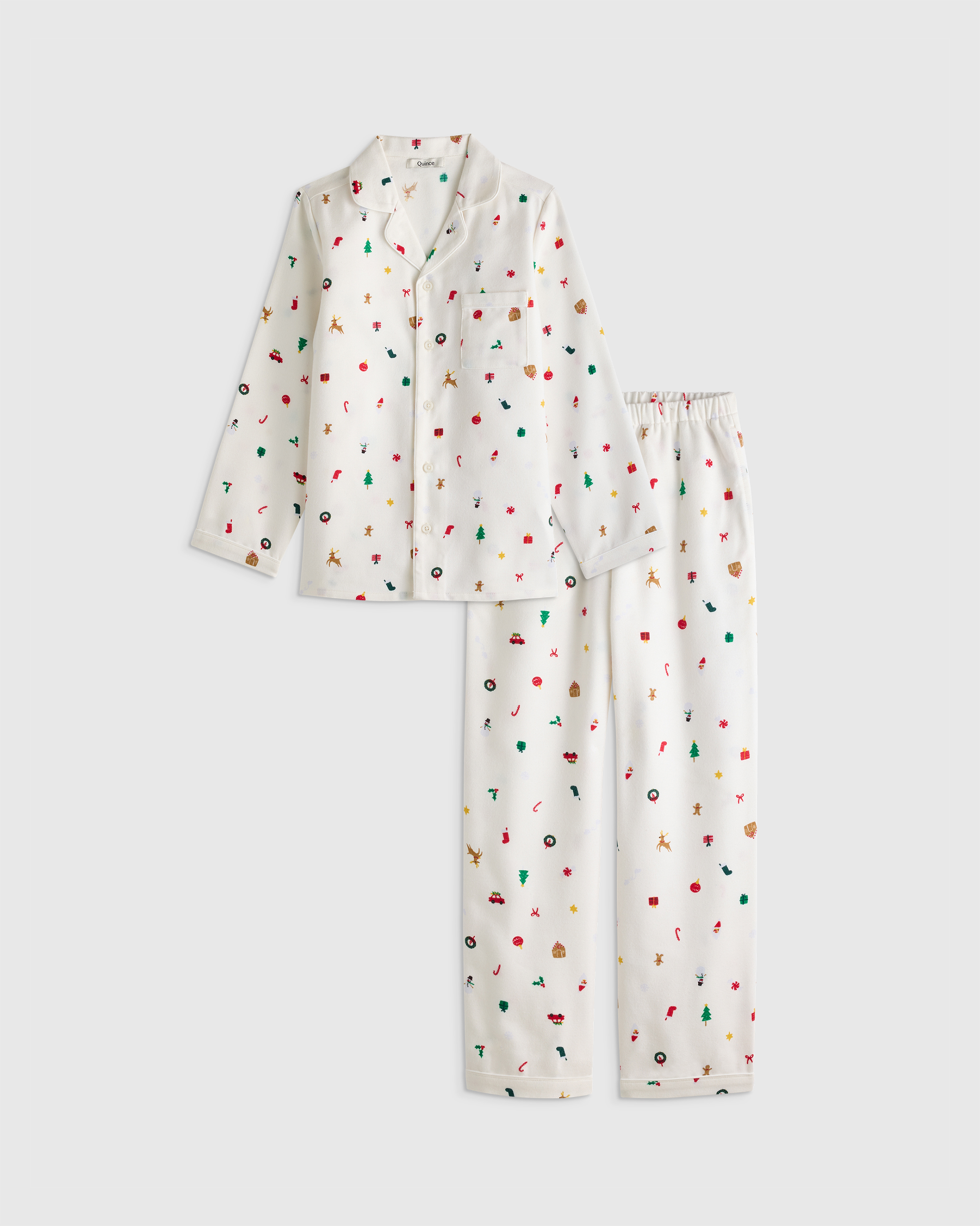 Holiday Flannel Pajama Set