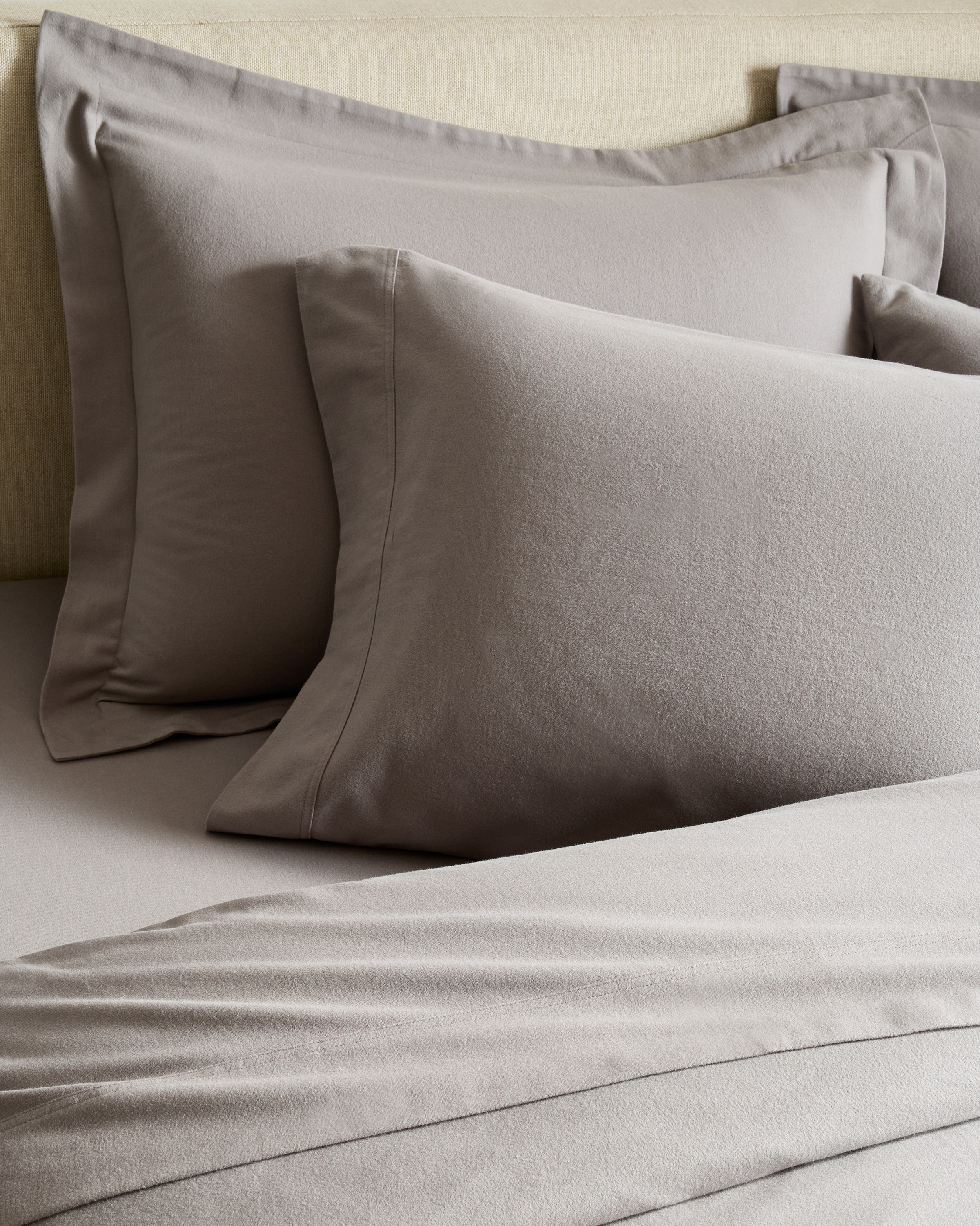 Luxury Organic Flannel Duvet Cover Set - thumbnail 5