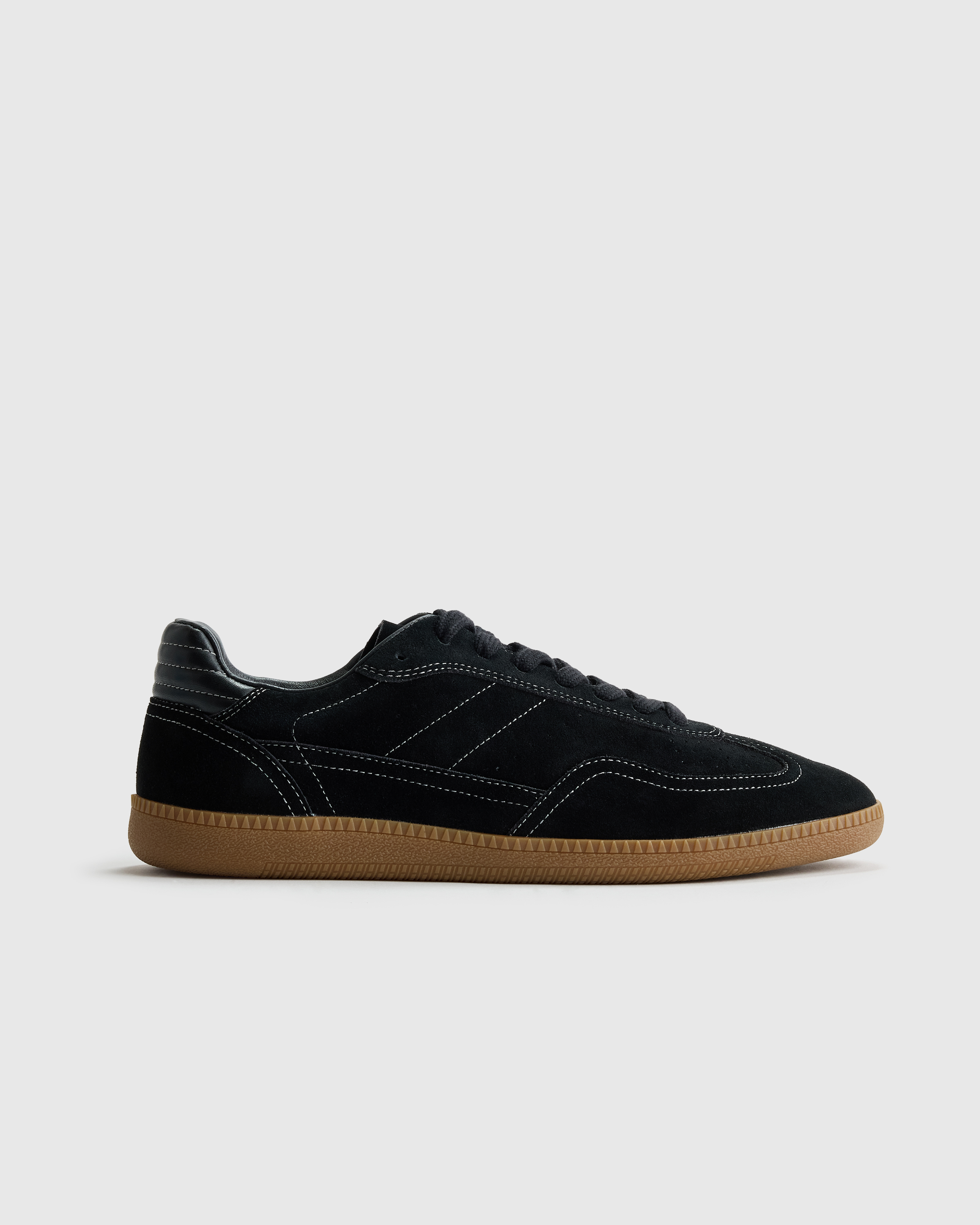 Italian Suede Gum Sole Sneaker