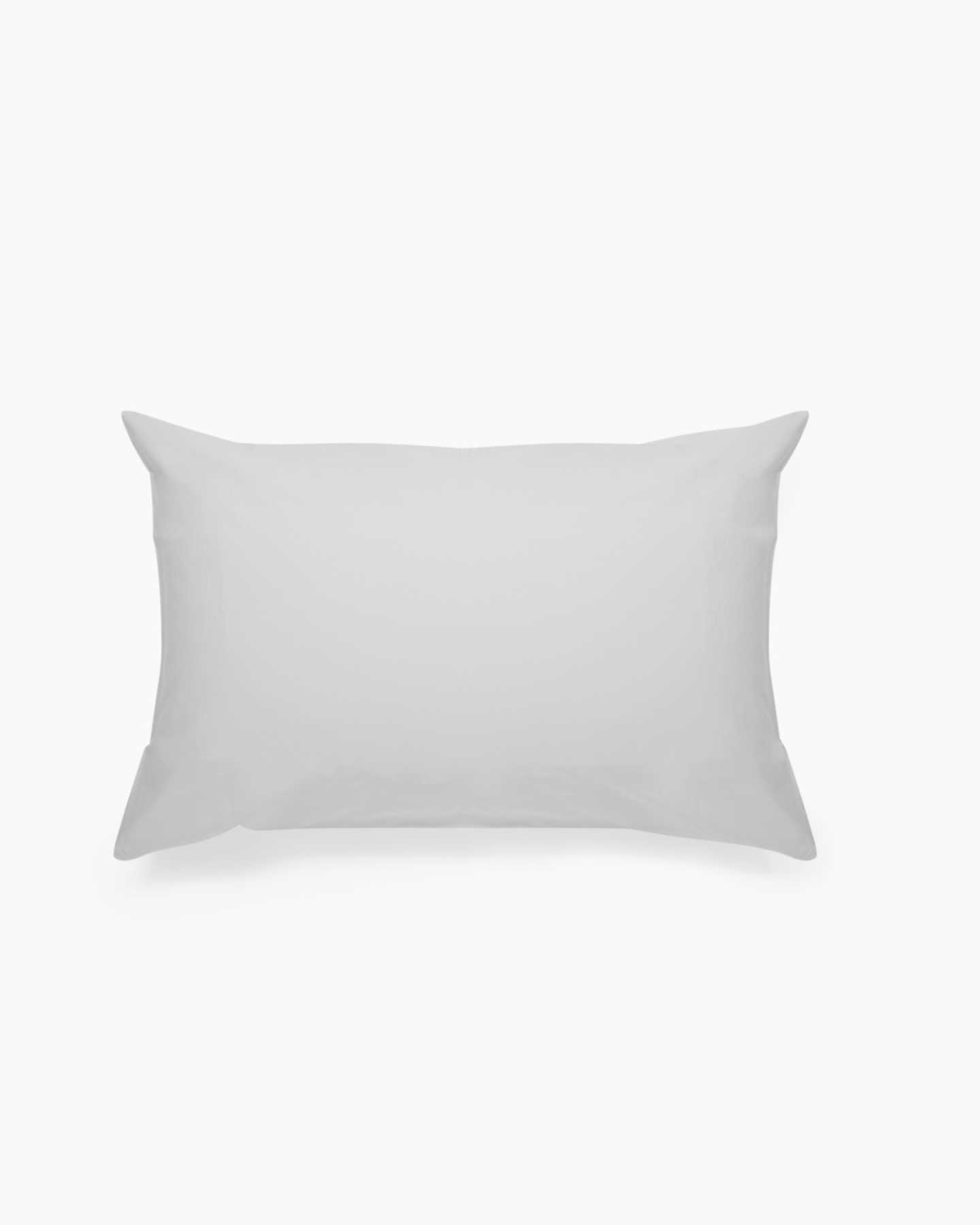 Organic Cotton Pillowcases - Light Grey