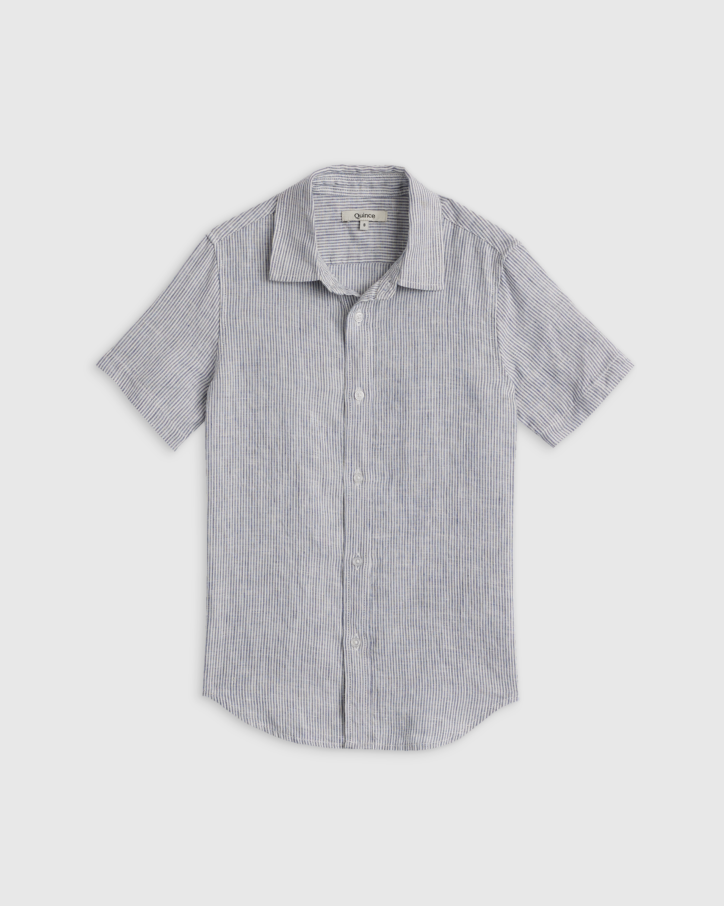 100% European Linen Short Sleeve Shirt