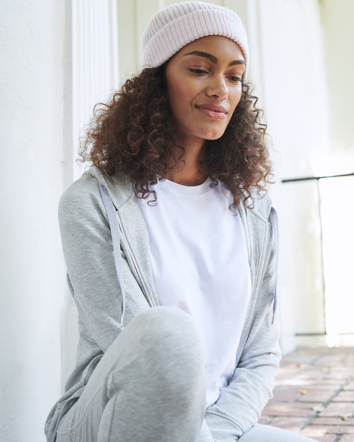 super soft zip hoodie