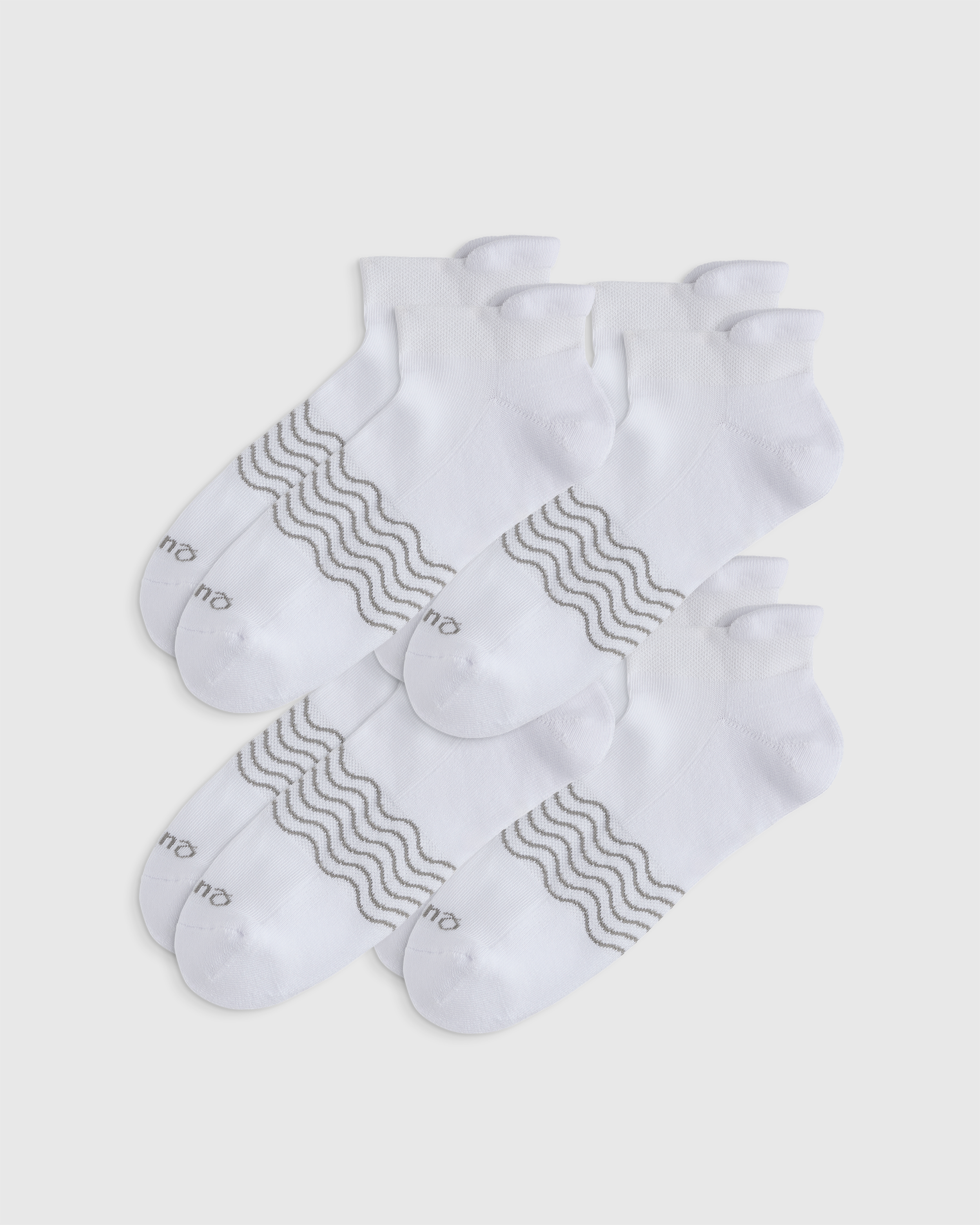 Everyday Cotton Solid Ankle Socks (4-pack)