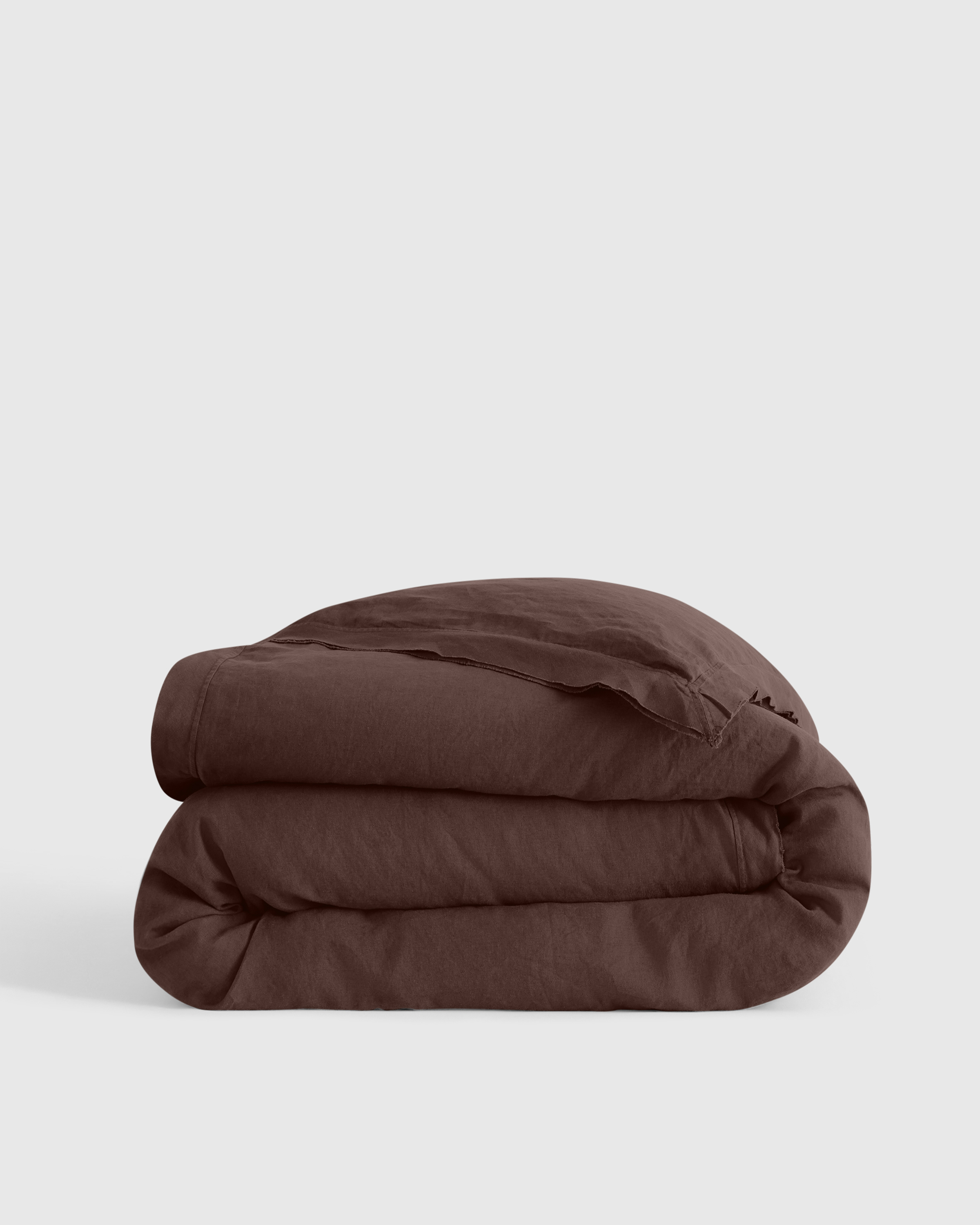 European Linen Double Flange Duvet Cover (Twin) by Quince