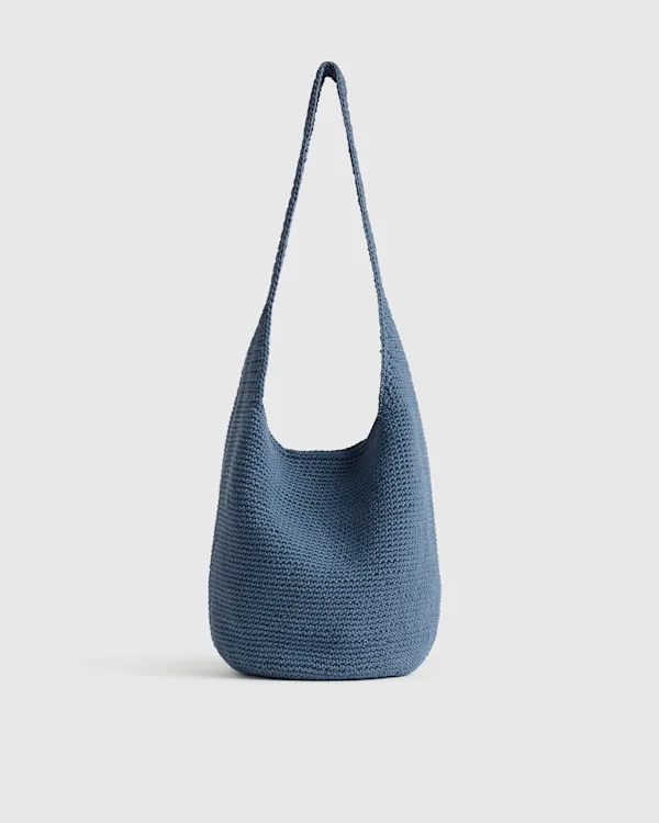 Hand Crochet Hobo Shoulder Bag