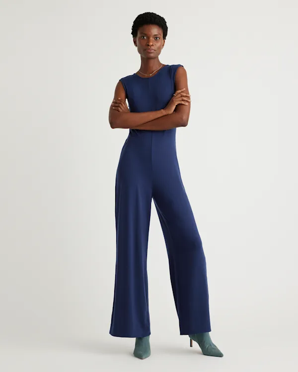 Tencel Jersey Tank Jumpsuit