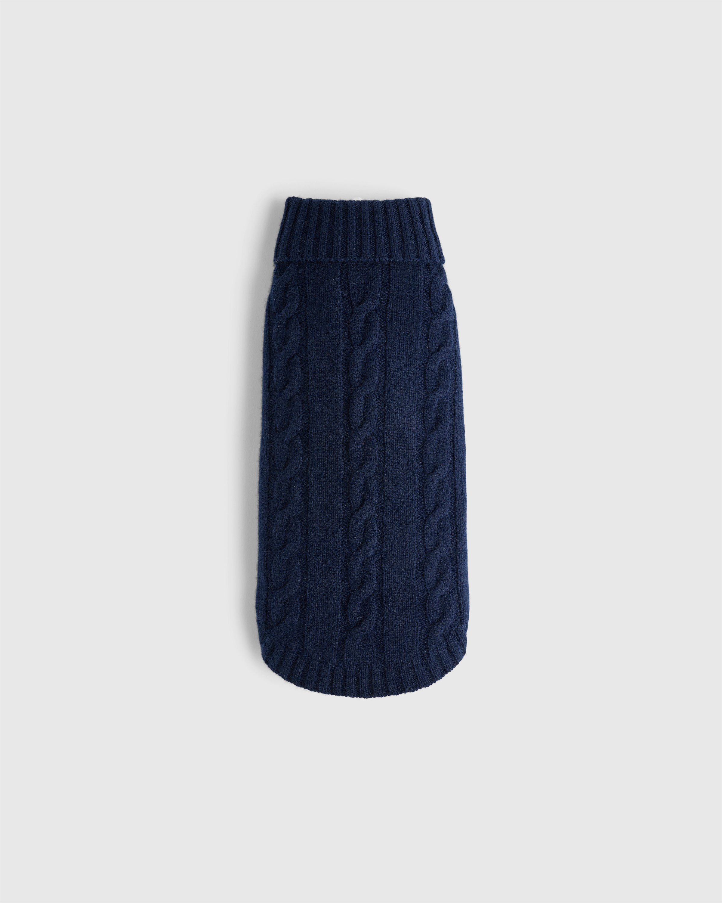 Mongolian Cashmere Cable Knit Dog Sweater