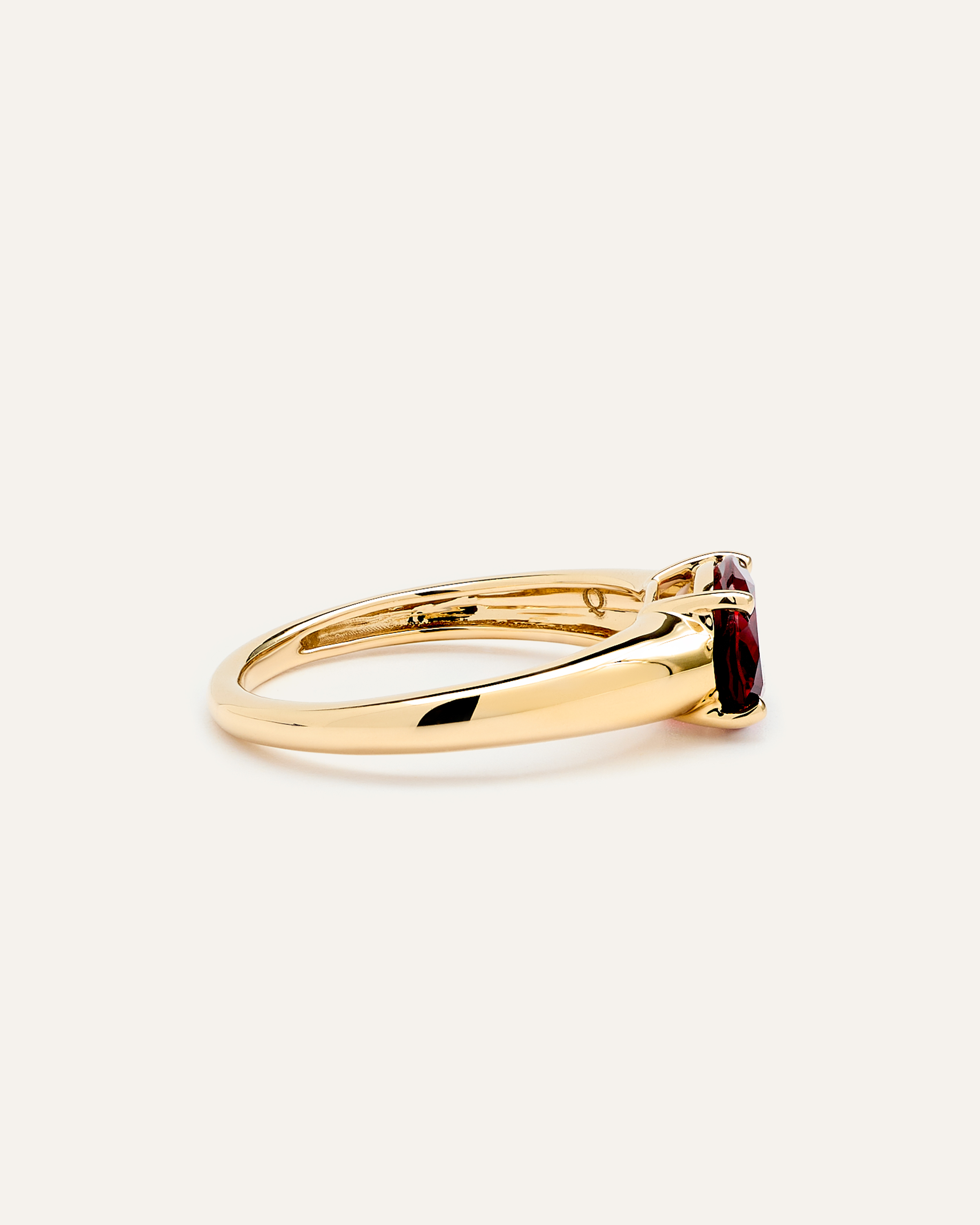 14K Gold Gemstone Vintage Inspired Ring in Yellow Gold | Quince Canada