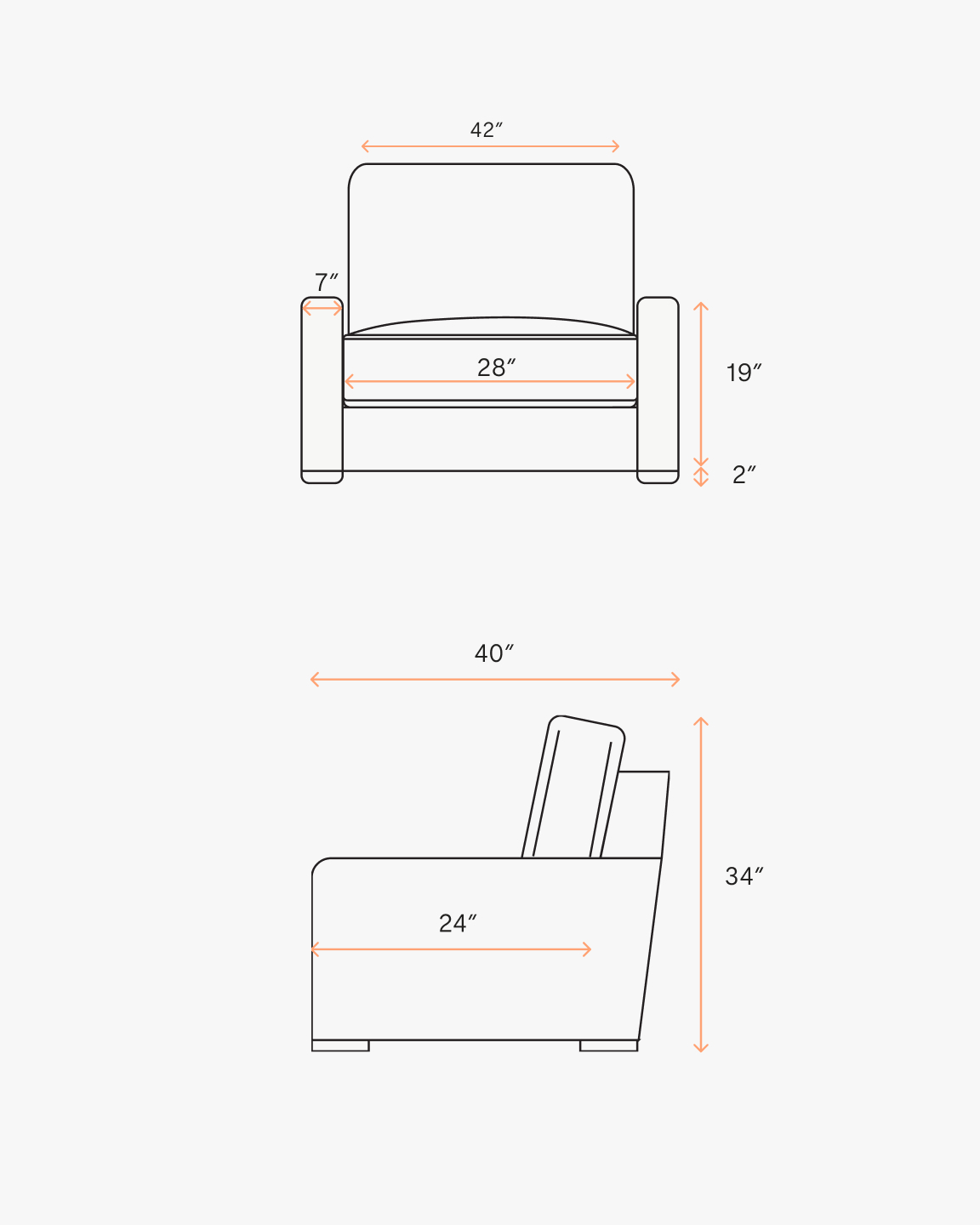 Stillman Leather Accent Chair - thumbnail 10