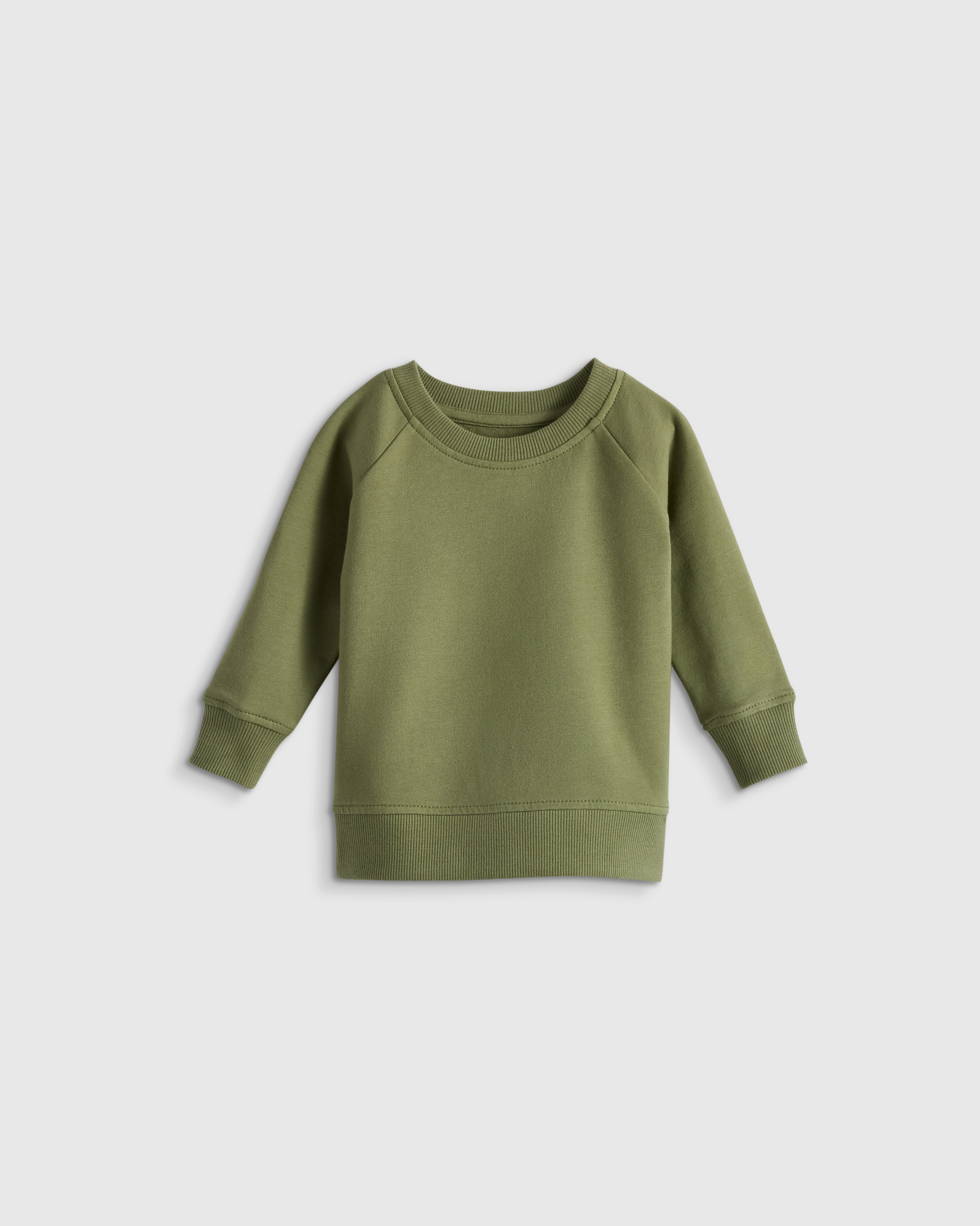 Organic Cotton French Terry Crew Neck Sweatshirt - Baby - thumbnail 9