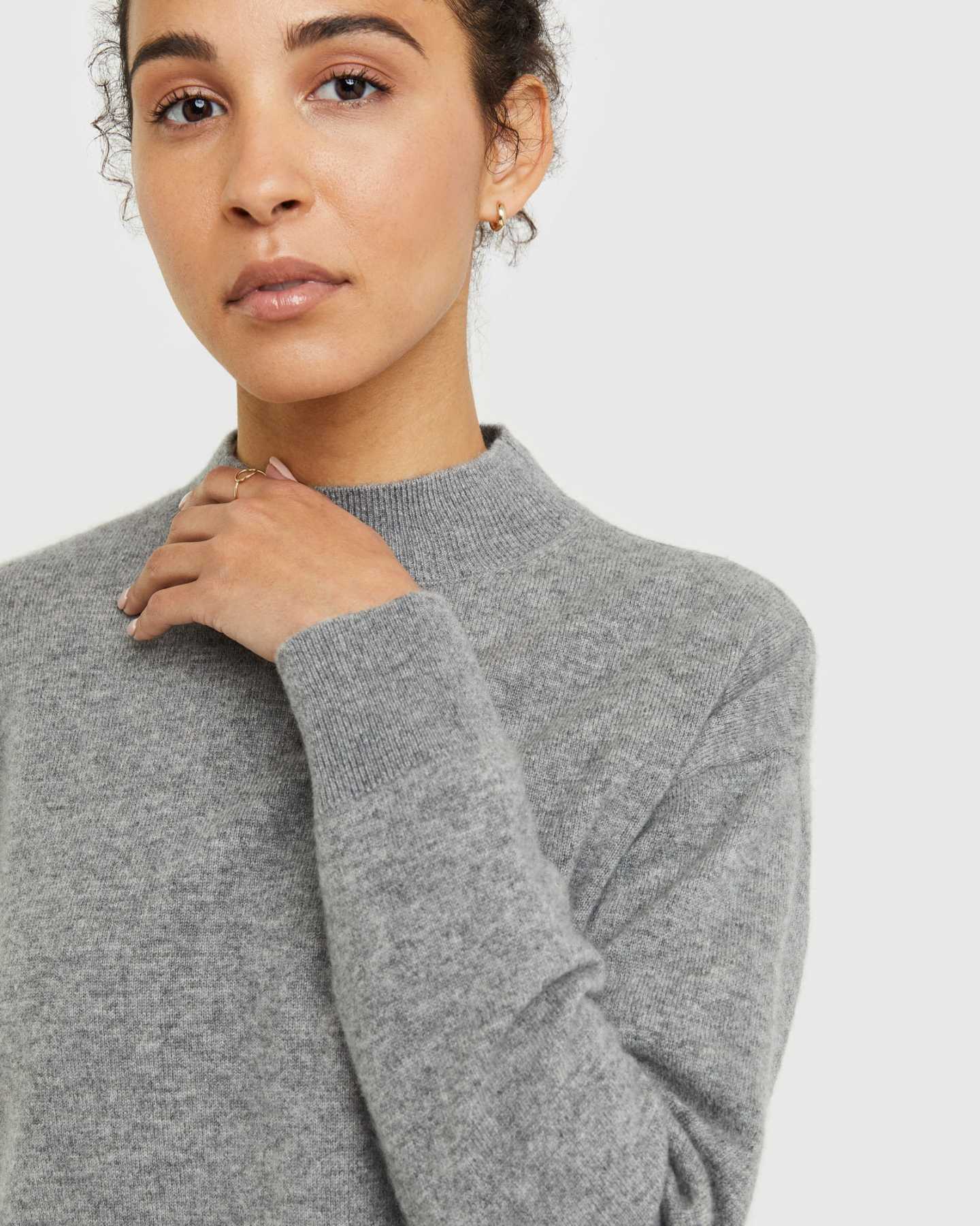 Cashmere Mockneck Sweater | Quince