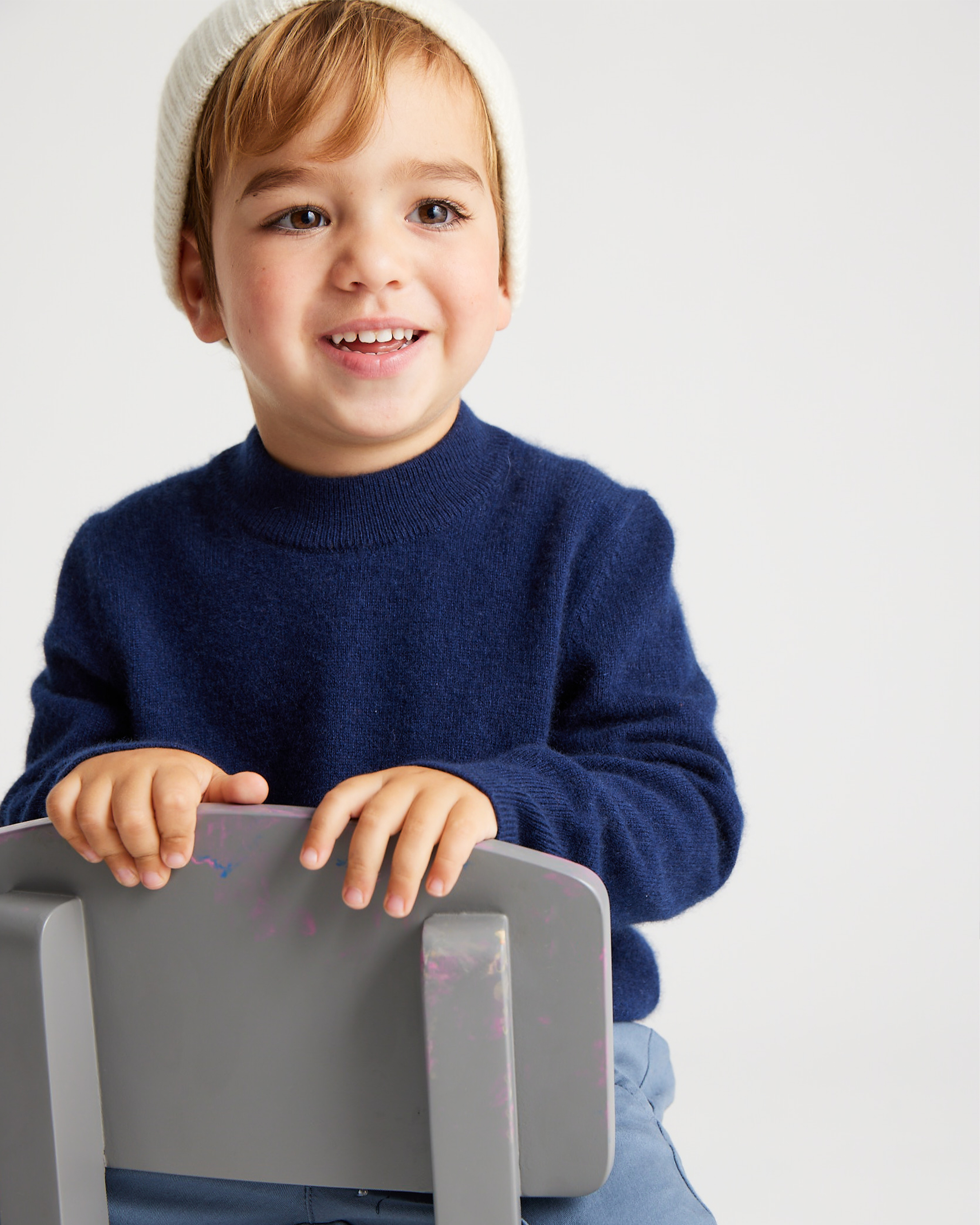 Washable Cashmere Beanie - Toddler - thumbnail 6