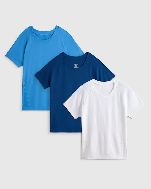 Seamless Waist-Length Tee 3 Pack Bundle