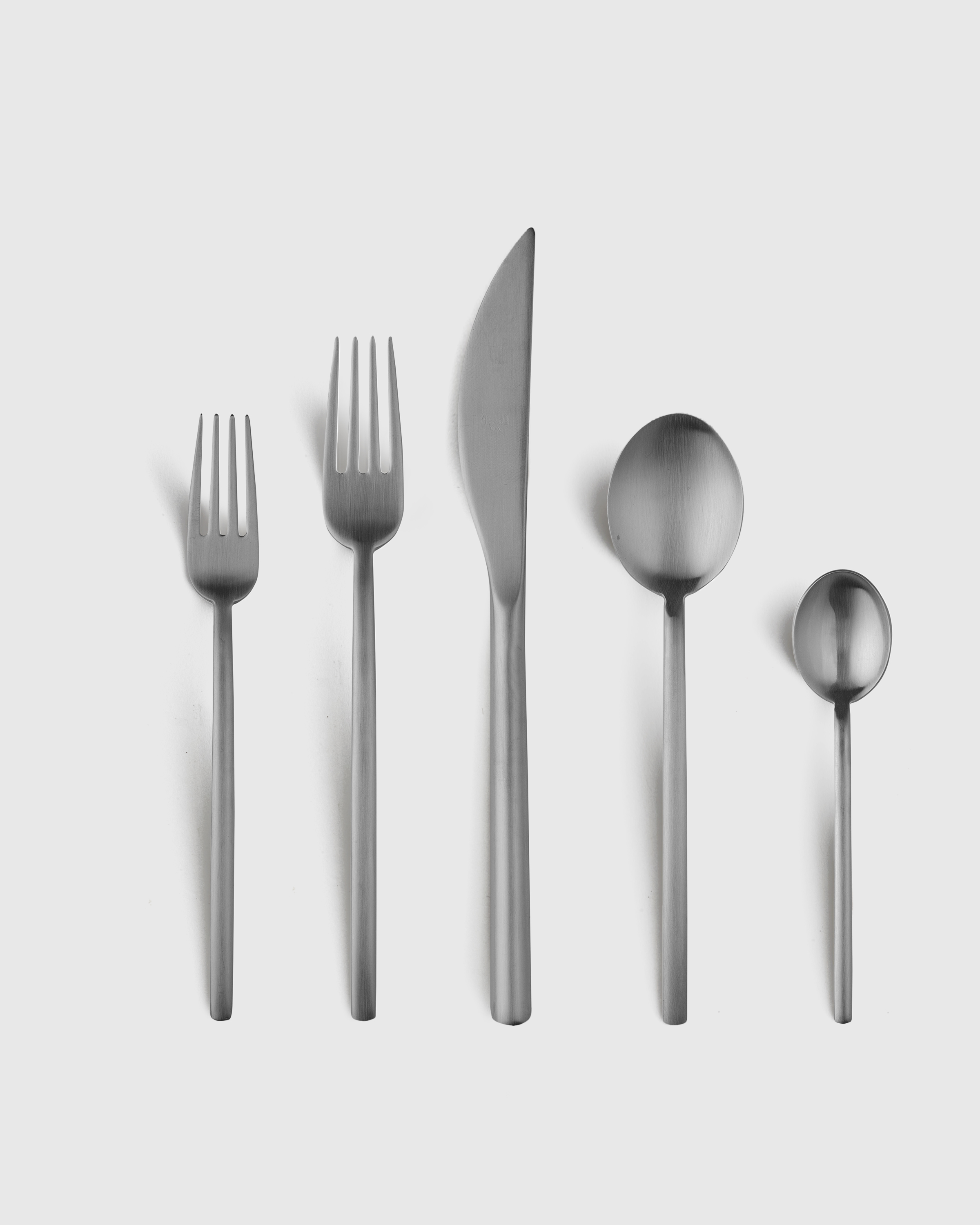 Quince Due Flatware 20-pc Set In Brushed Stainless Steel