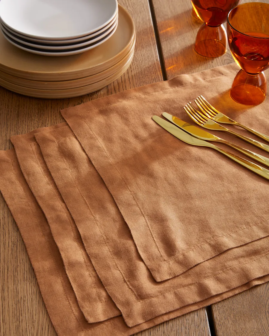 Placemats Linen Terracotta 399