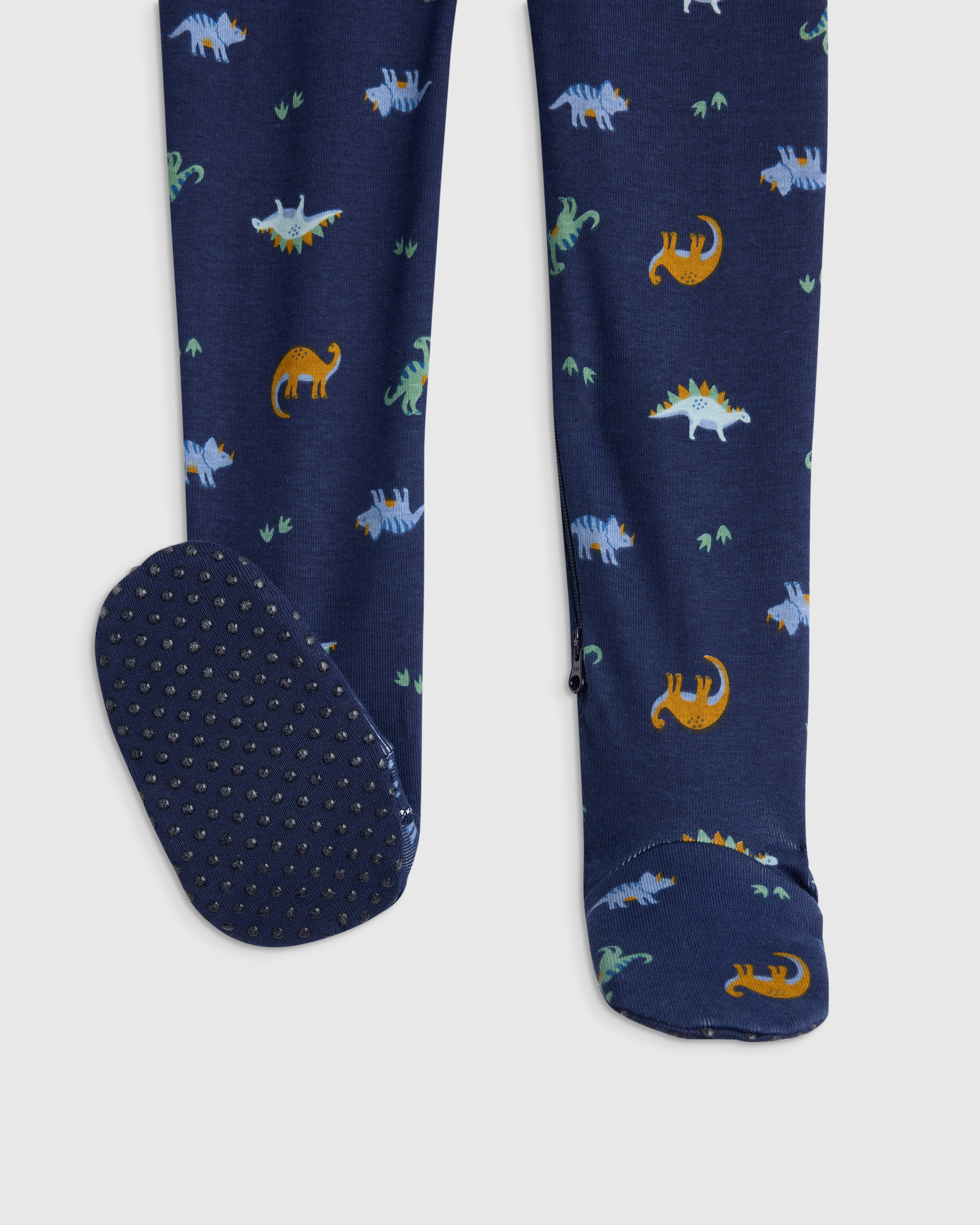 100% Organic Cotton Footie Pajama - thumbnail 3