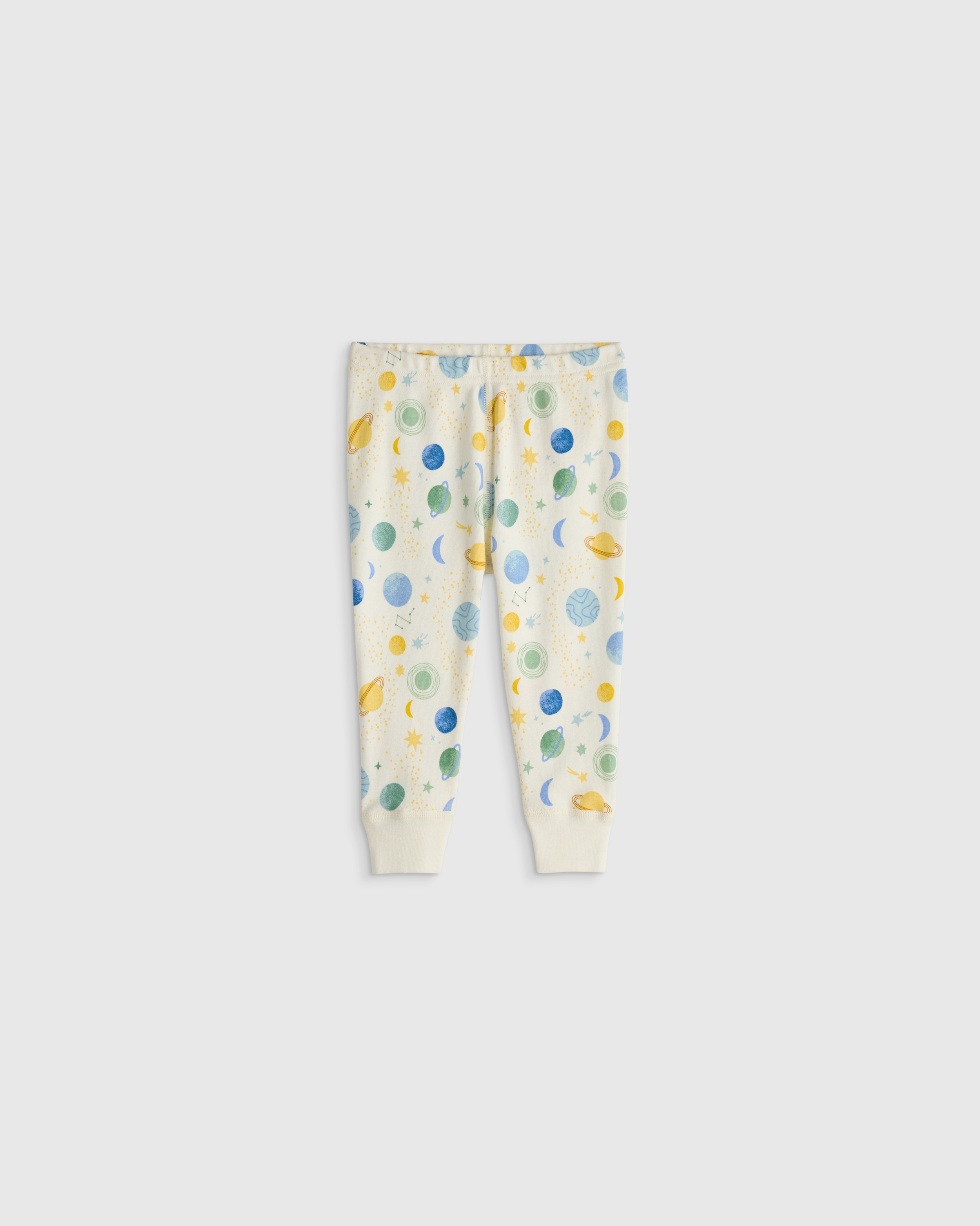 100% Organic Cotton Long Sleeve and Pant Pajama Set - thumbnail 6