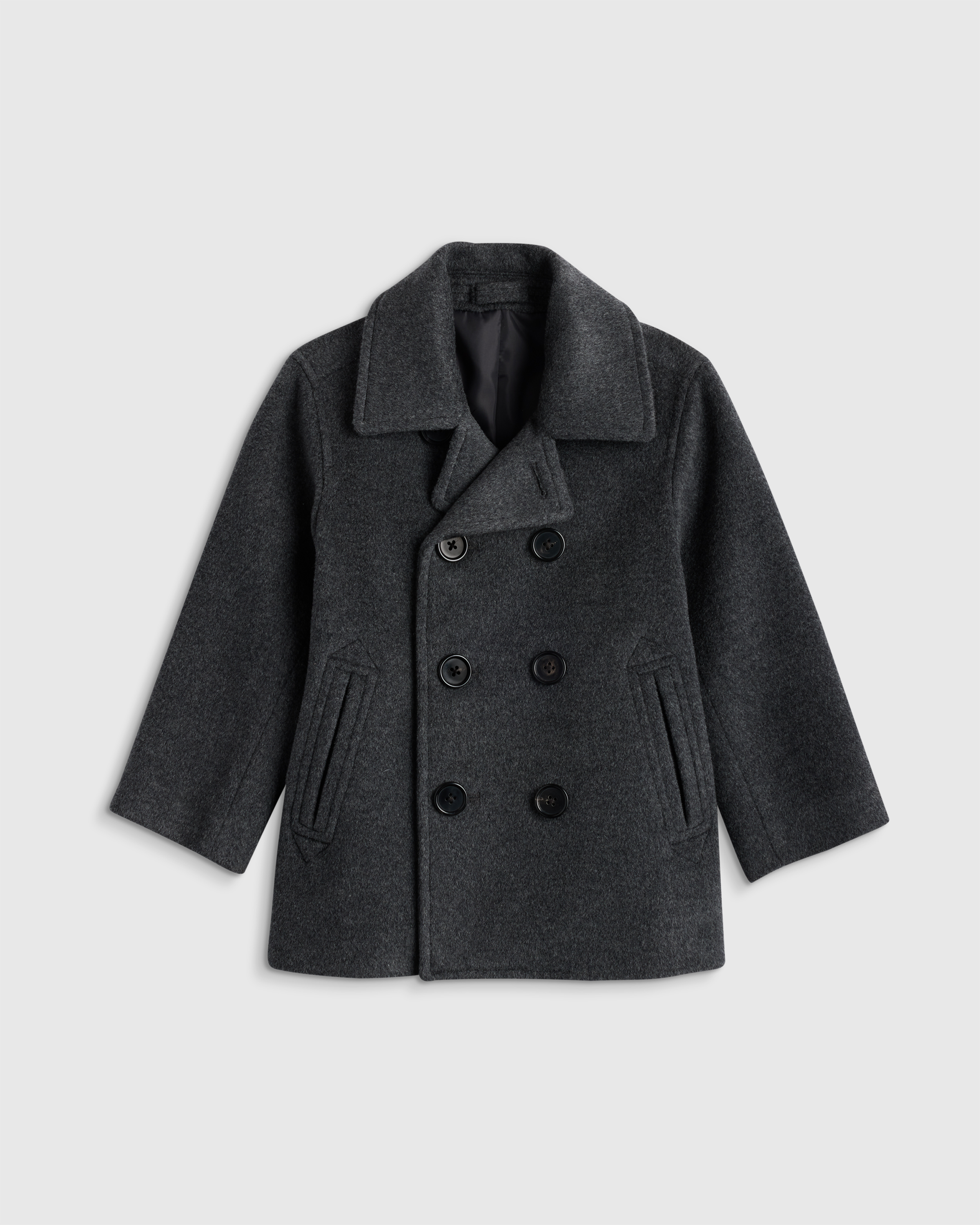 Boys Wool Cashmere Peacoat - Toddler Boy